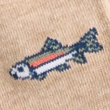 Striped socks HTHR OATMEAL