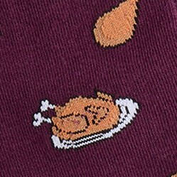 Bird's-eye socks TUSCAN MERLOT