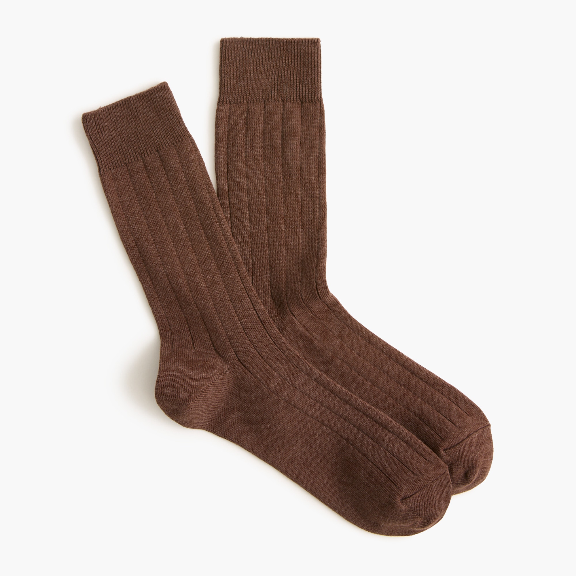 Solid dress socks