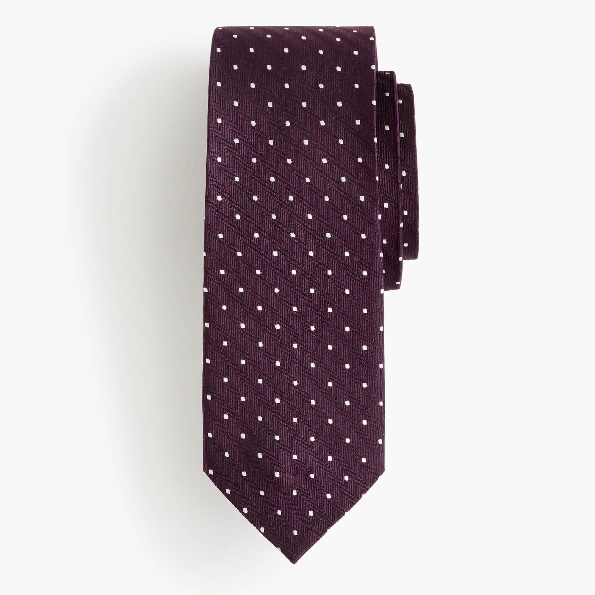small polka-dot tie for men
