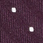 Heather poplin tie TUSCAN MERLOT