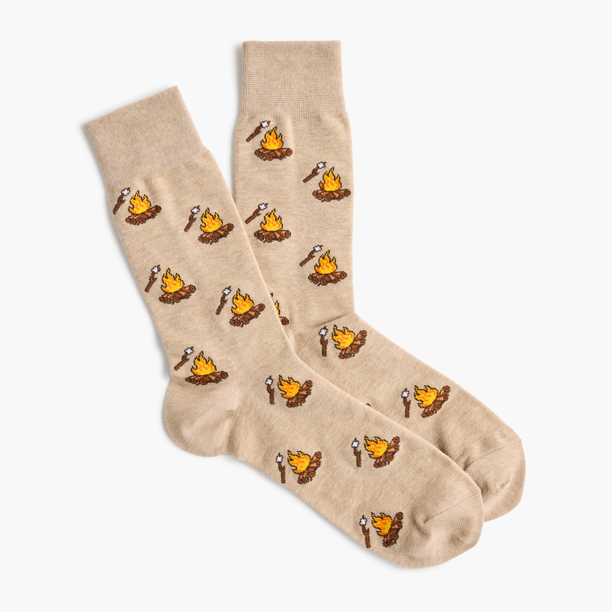 Bonfire marshmallow socks