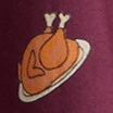 Turkey dinner boxers TUSCAN MERLOT