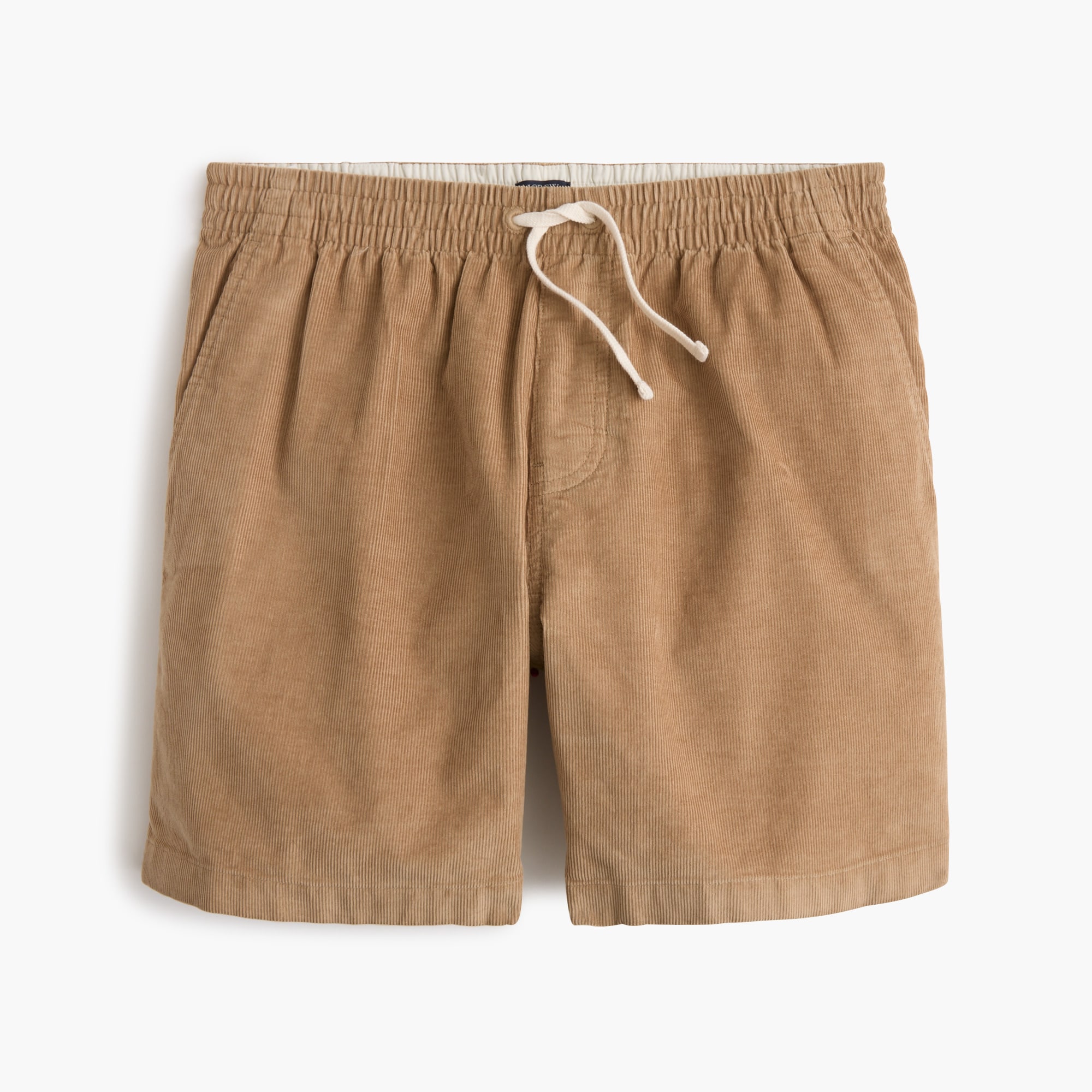 Corduroy drawstring dock short