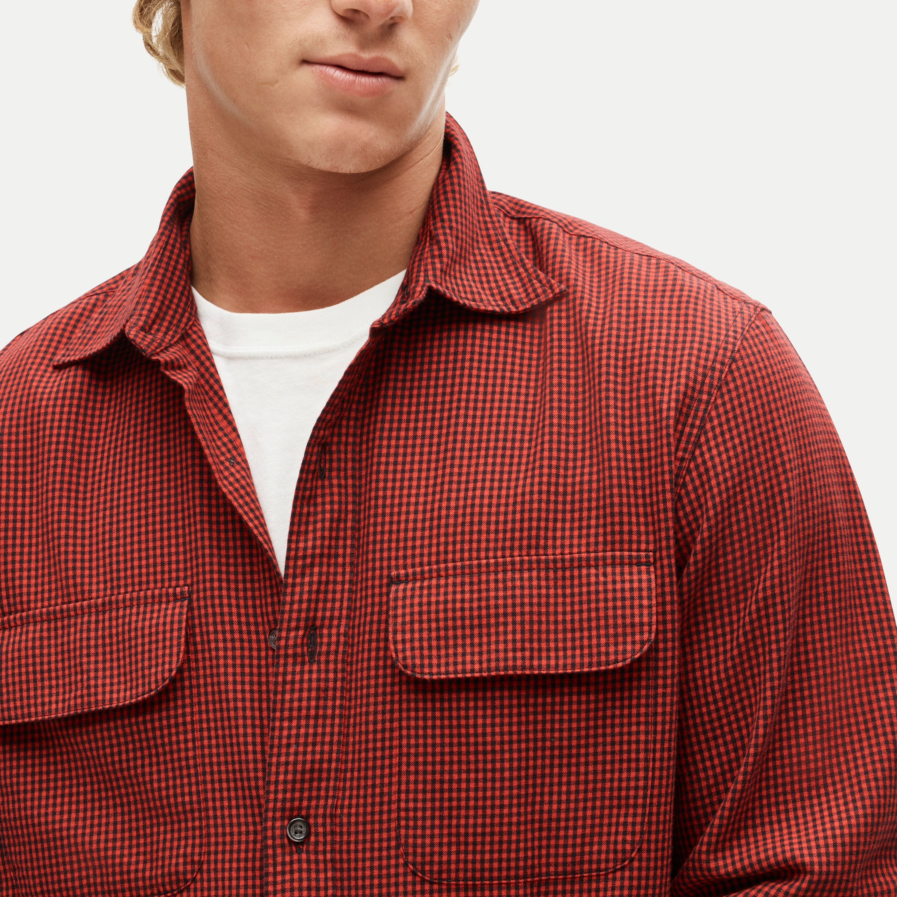 Wallace & Barnes brushed twill workshirt