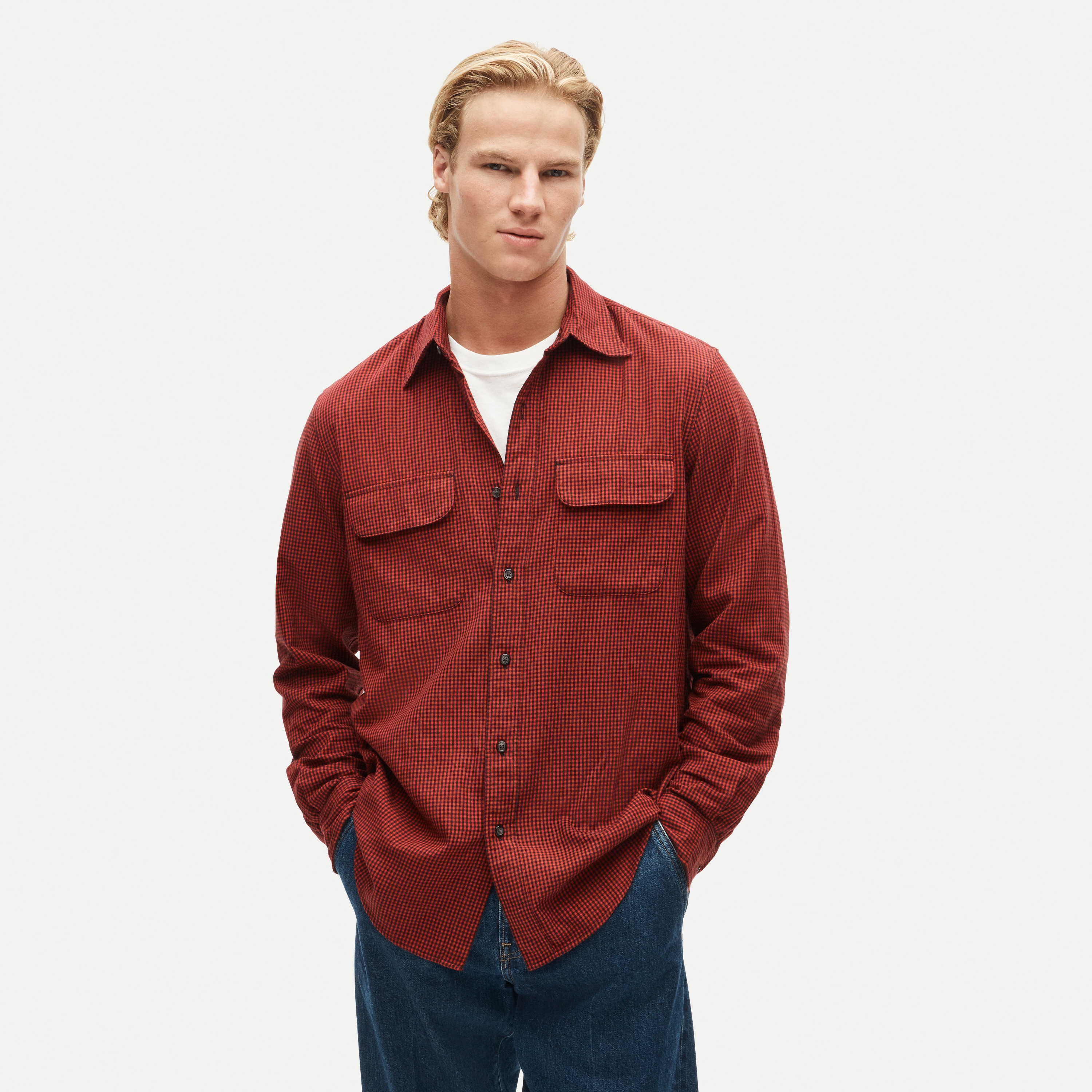 Wallace & Barnes brushed twill workshirt