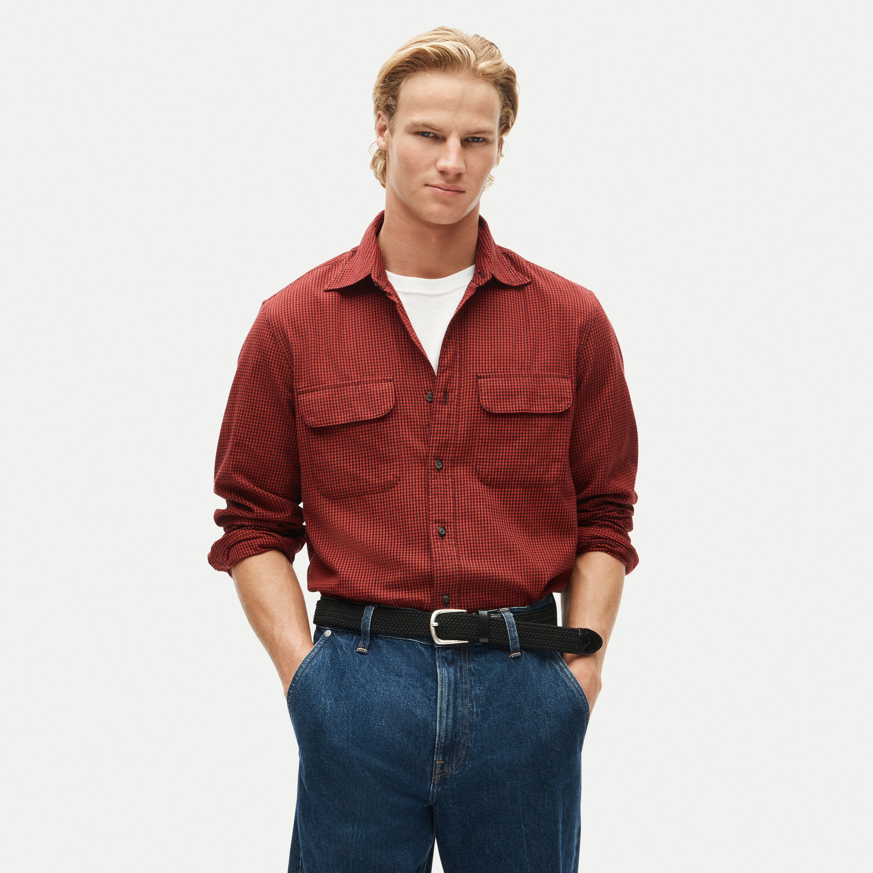 Wallace & Barnes brushed twill workshirt