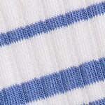 Striped crew socks DELPHINIUM BLUE