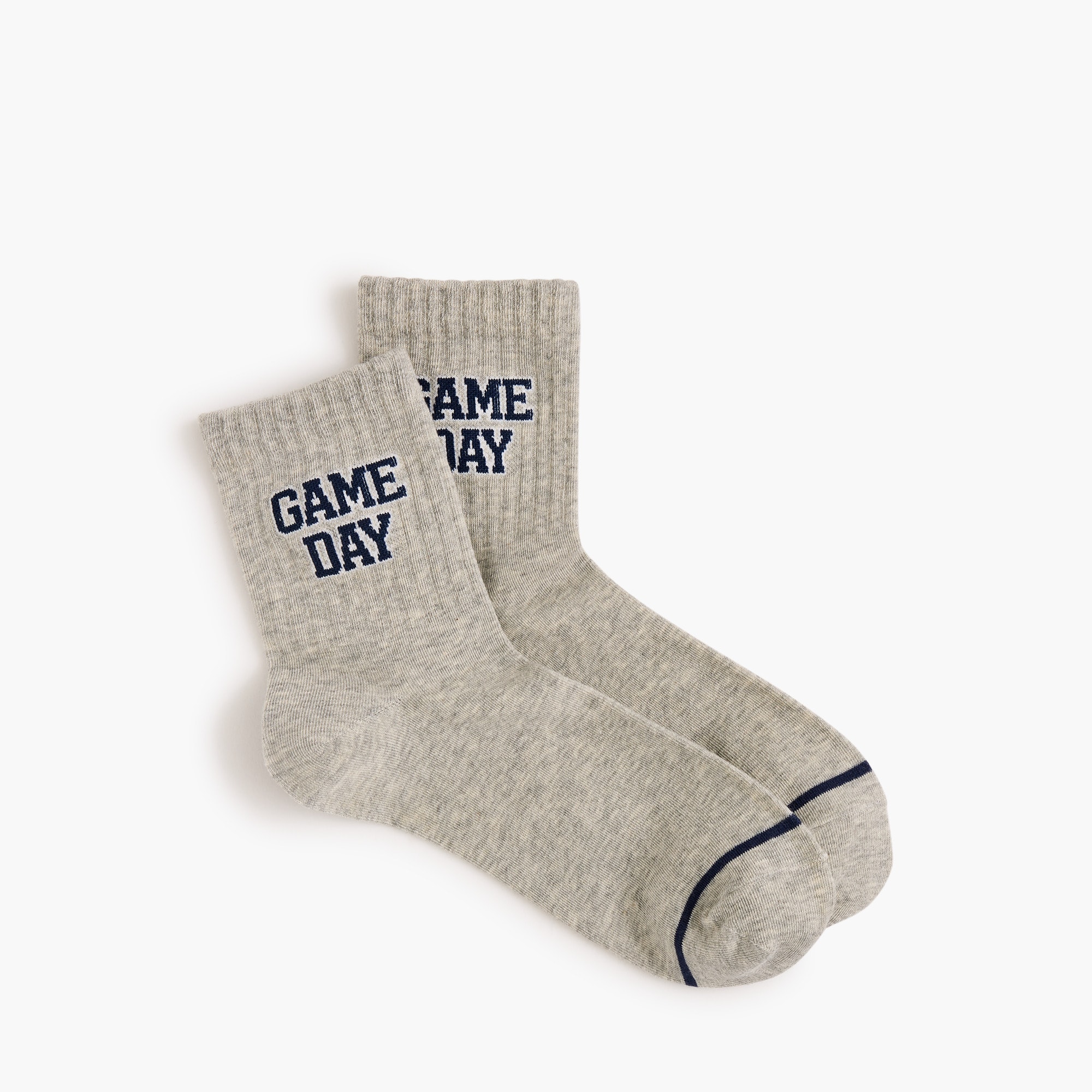 "Game day" crew socks