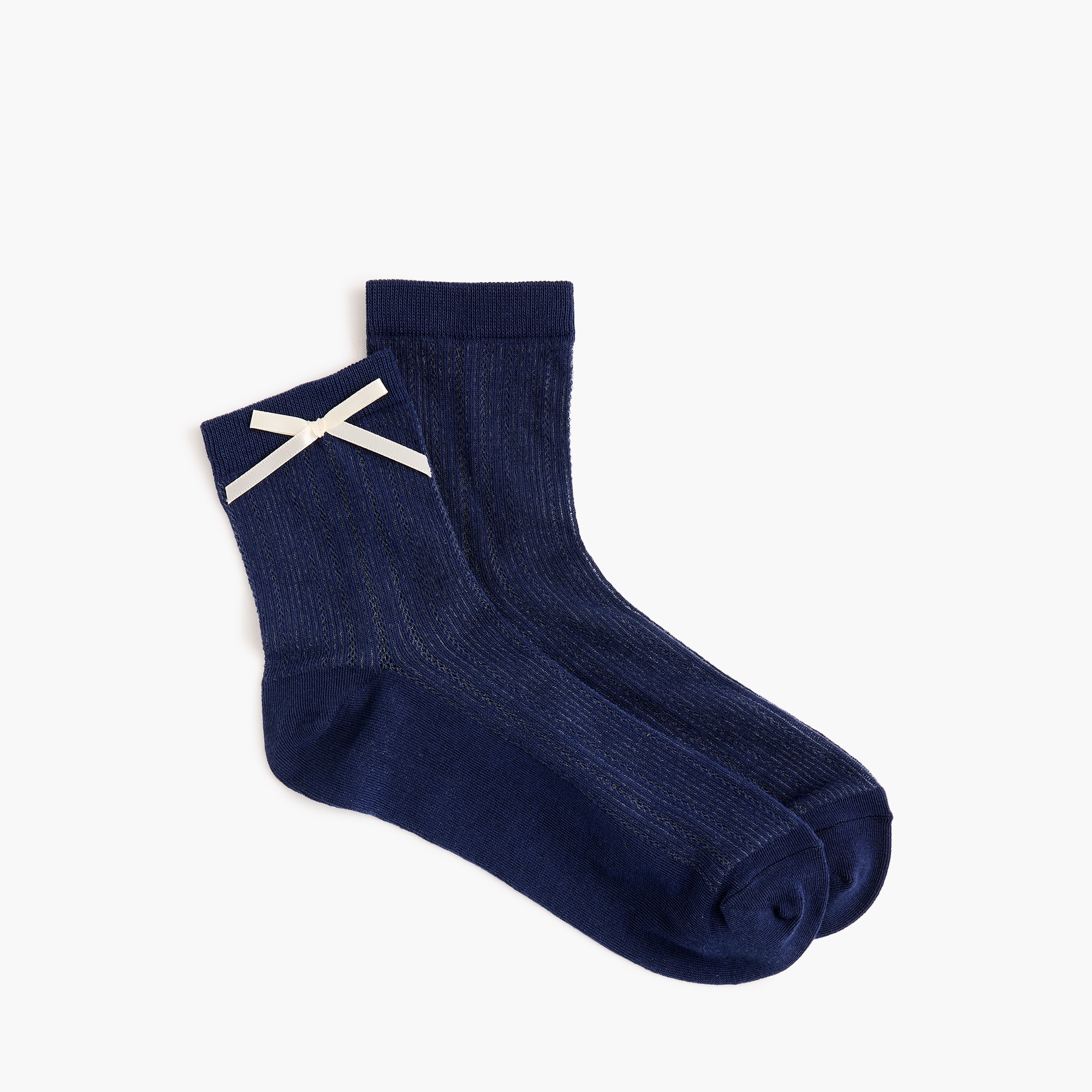 Bow boot socks