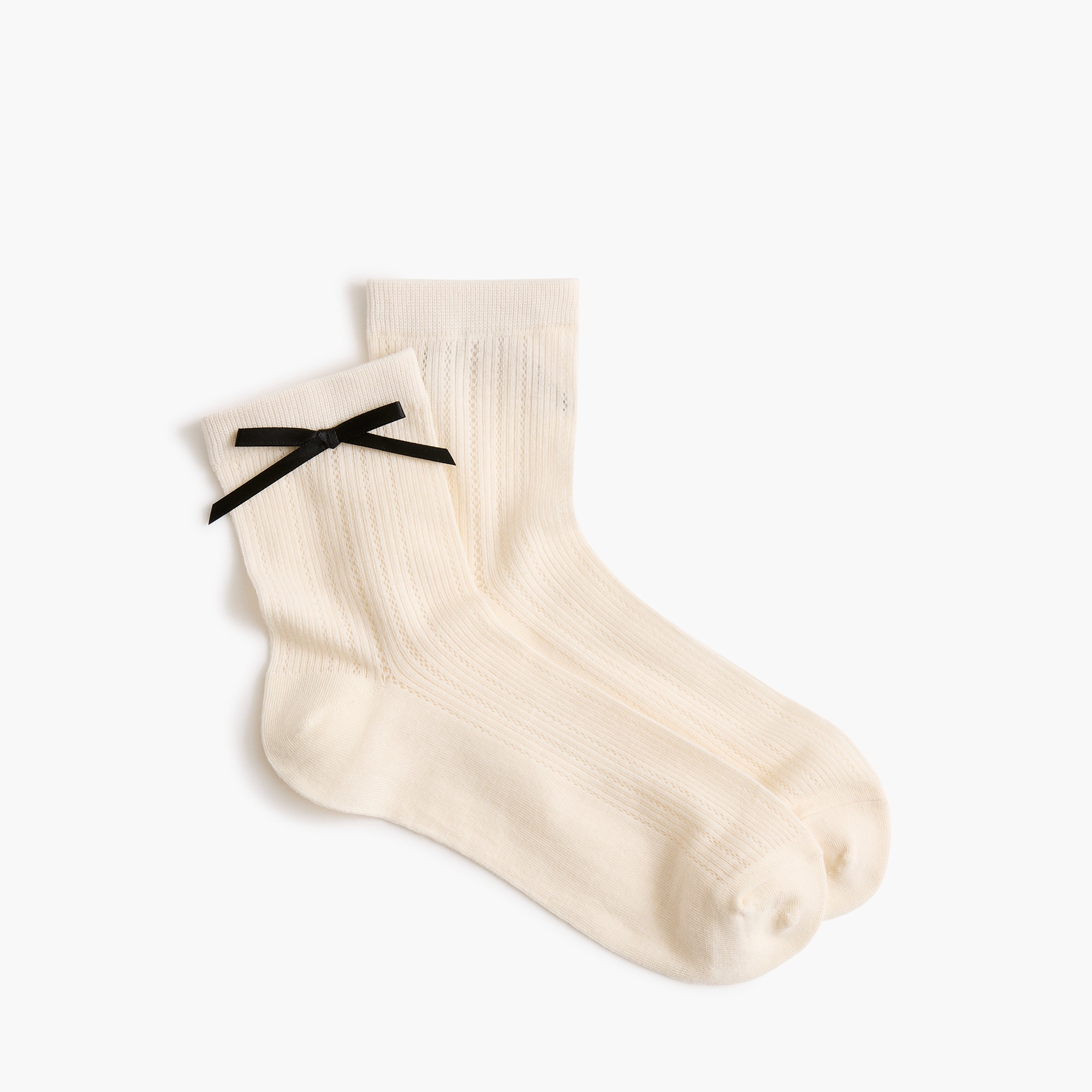 Bow boot socks