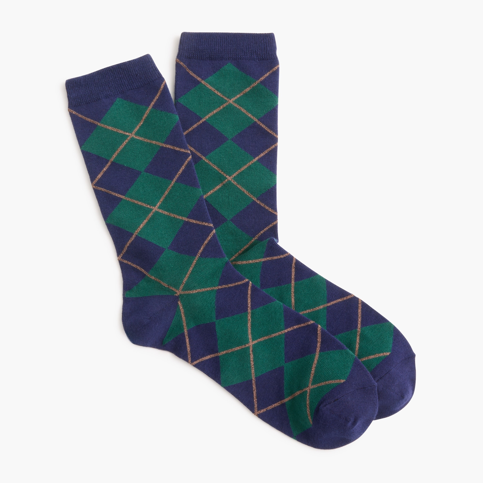 Argyle trouser socks
