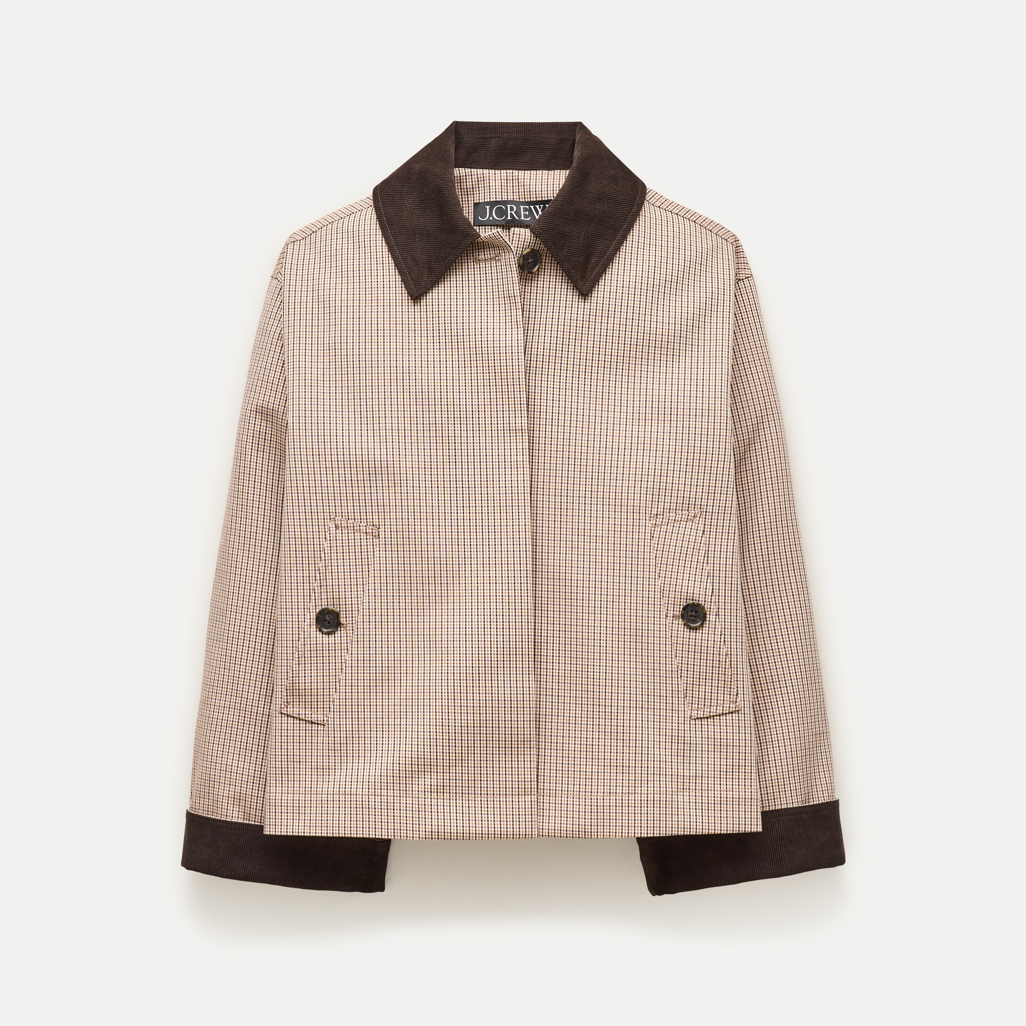 Women's 2026 Barn Jacket™ in plaid double-faced cotton