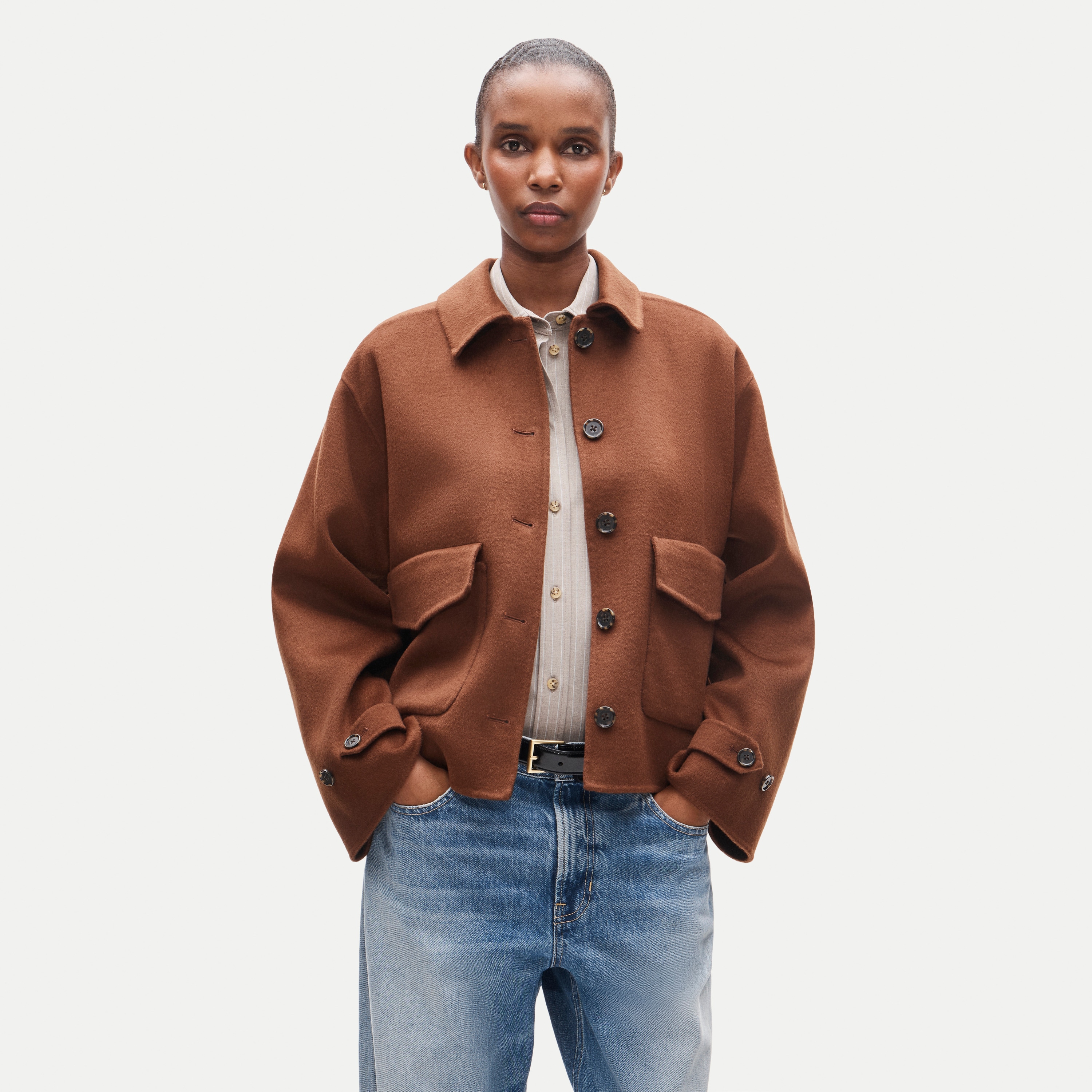 2026 Barn Jacket™ in drapey wool blend