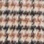 Bianca coat in plaid drapey wool blend BROWN MULTI LARGER