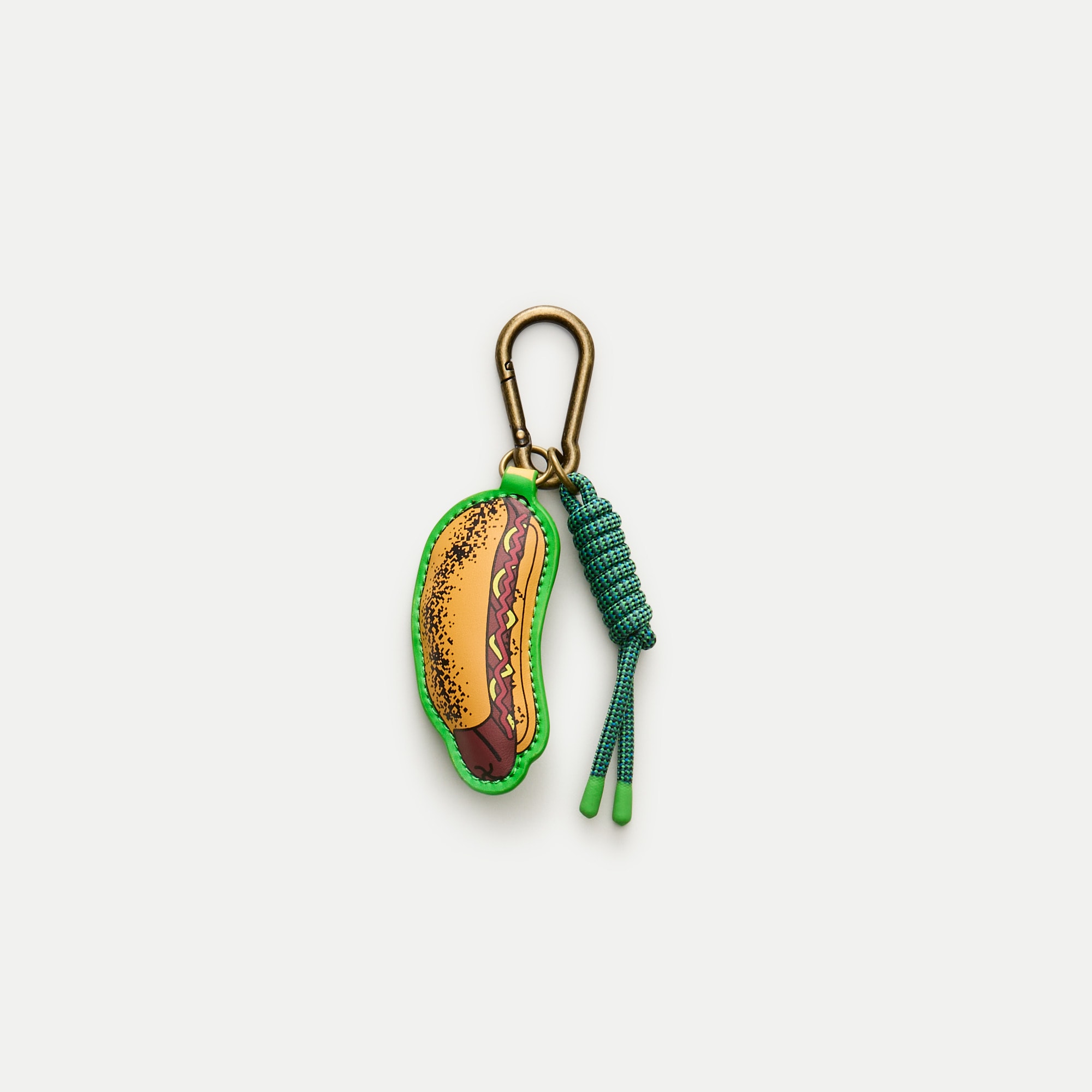 Kids' hot dog key chain