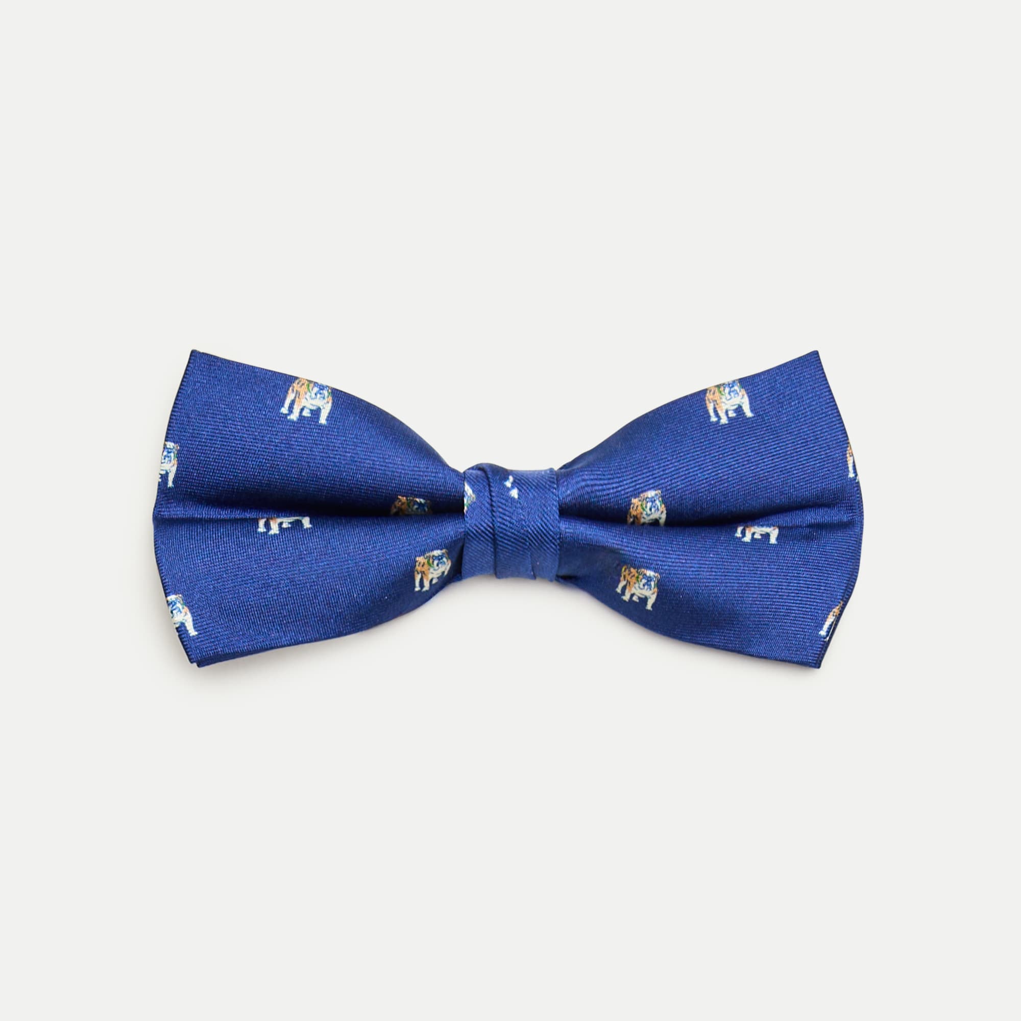 Boys' silk critter bow tie