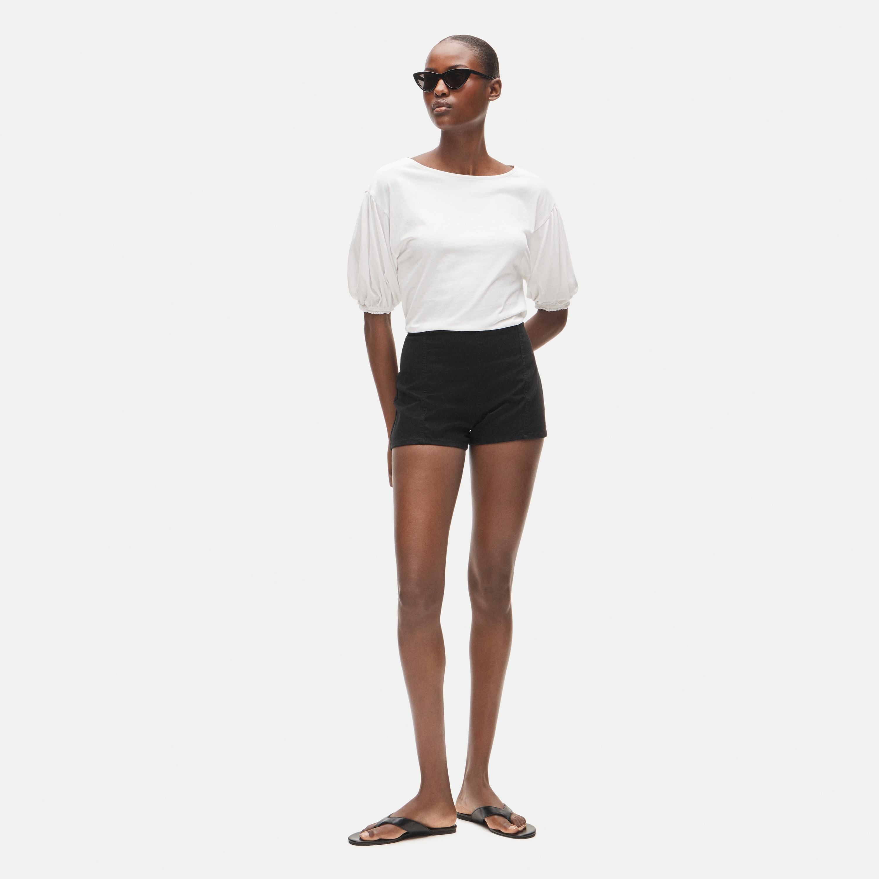 Vintage Jersey Blouson-sleeve T-shirt For Women | J.Crew