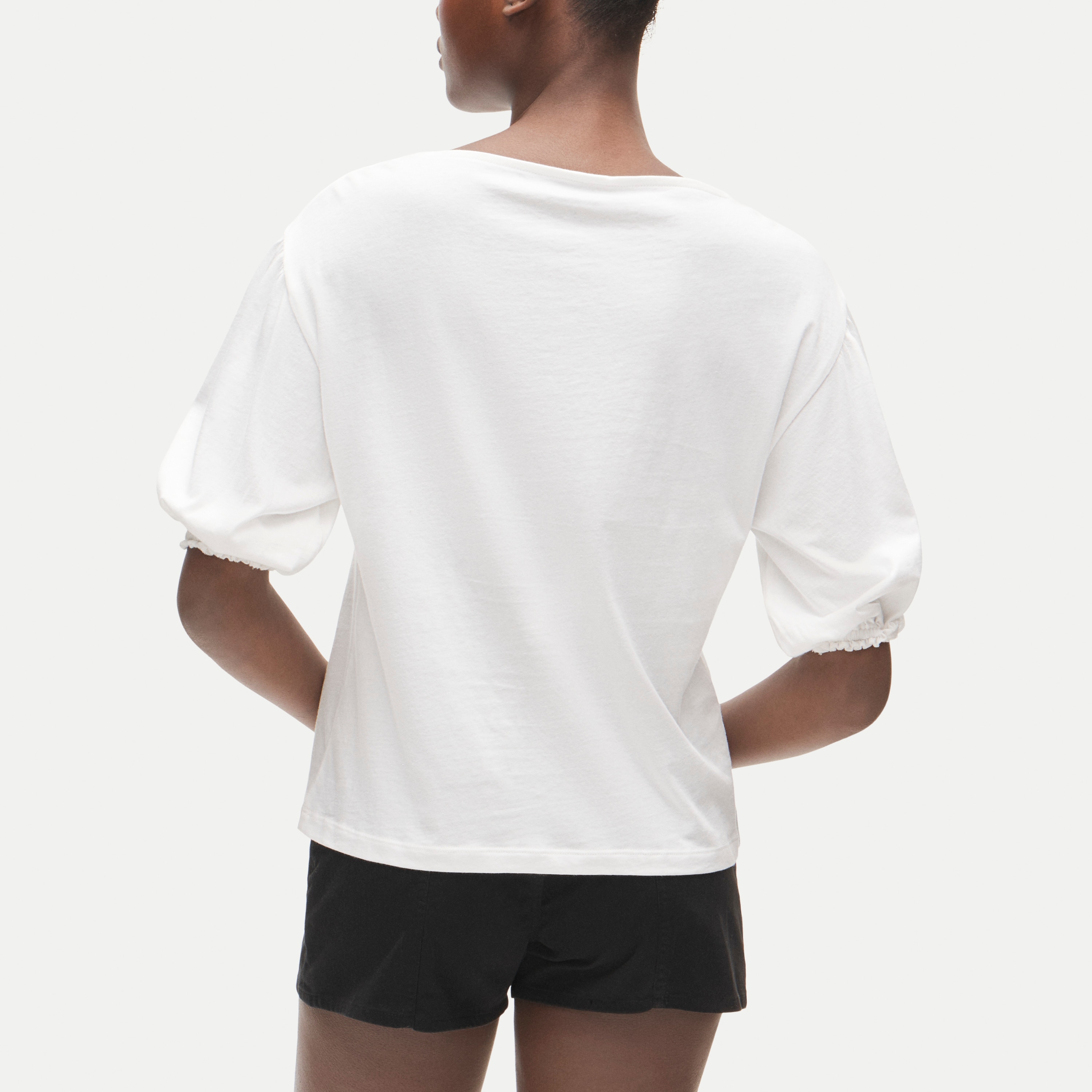 Vintage Jersey Blouson-sleeve T-shirt For Women | J.Crew