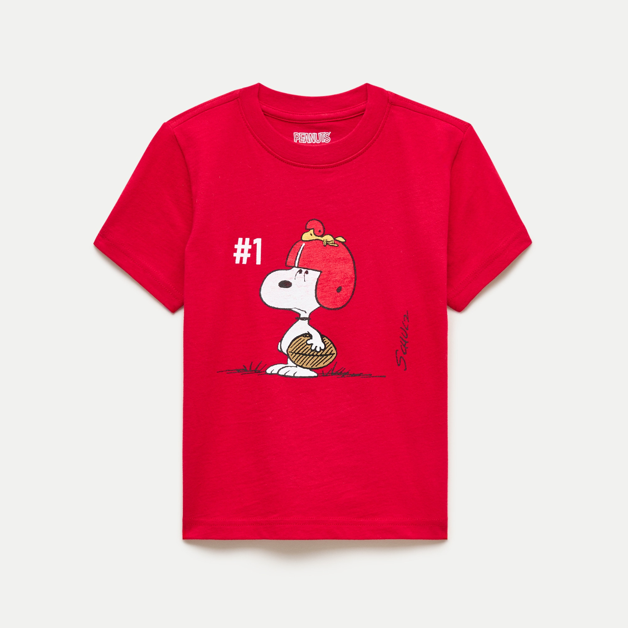 Peanuts® X Crewcuts kids' "#1" graphic T-shirt