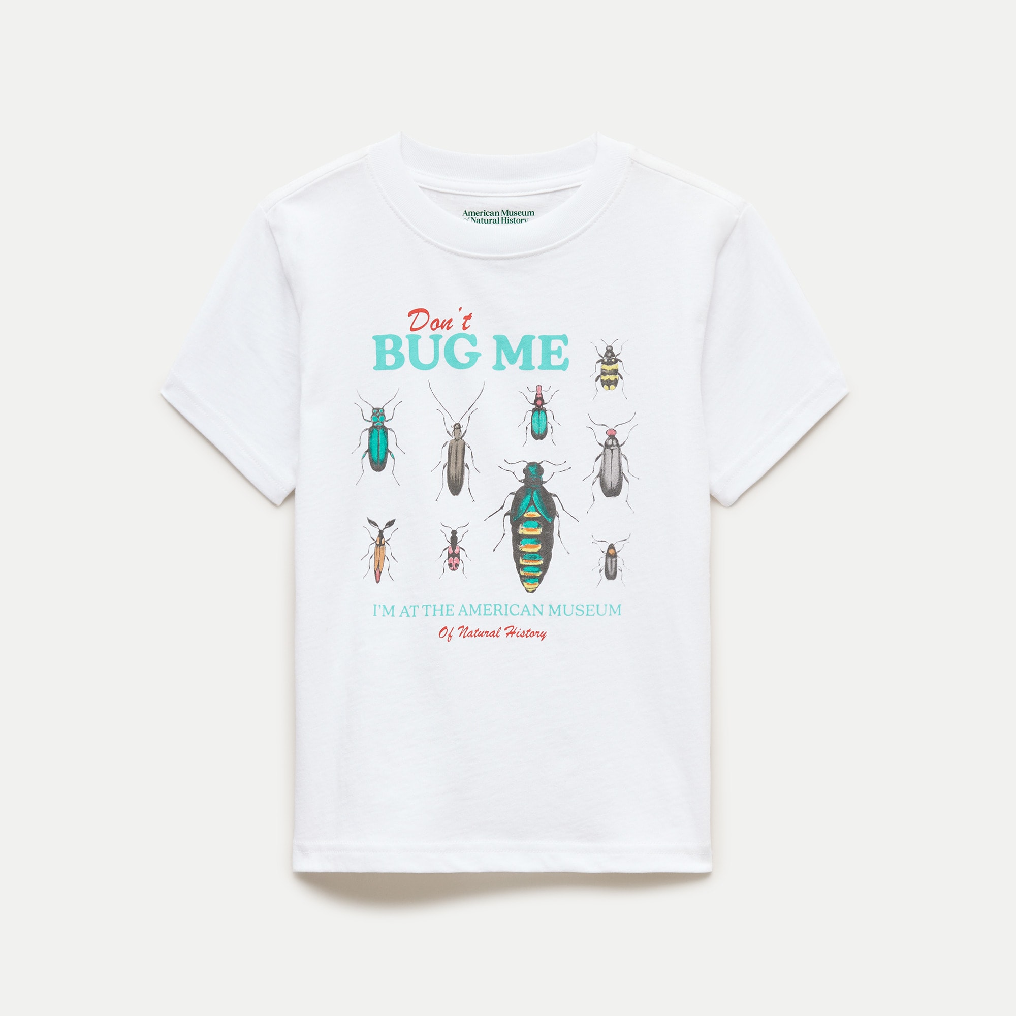 American Museum of Natural History for J.Crew kids' "don't bug me" graphic T-shirt