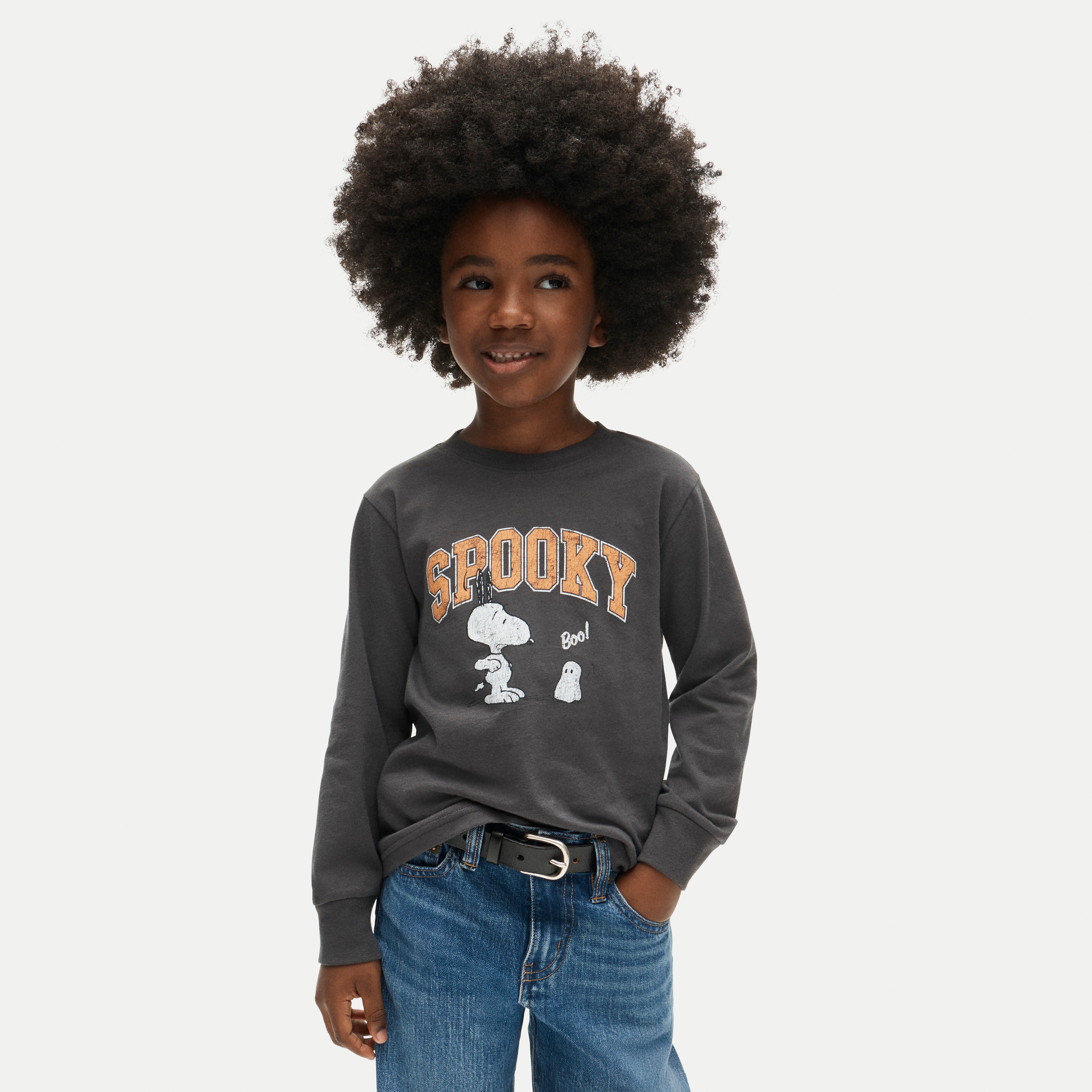 Peanuts® x Crewcuts kids' "Spooky Snoopy" graphic T-shirt