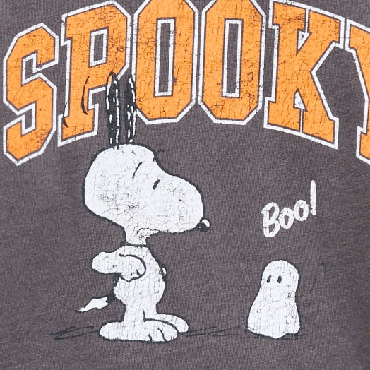 Kids' long-sleeve "grill &amp; chill" graphic T-shirt SPOOKY SNOOPY