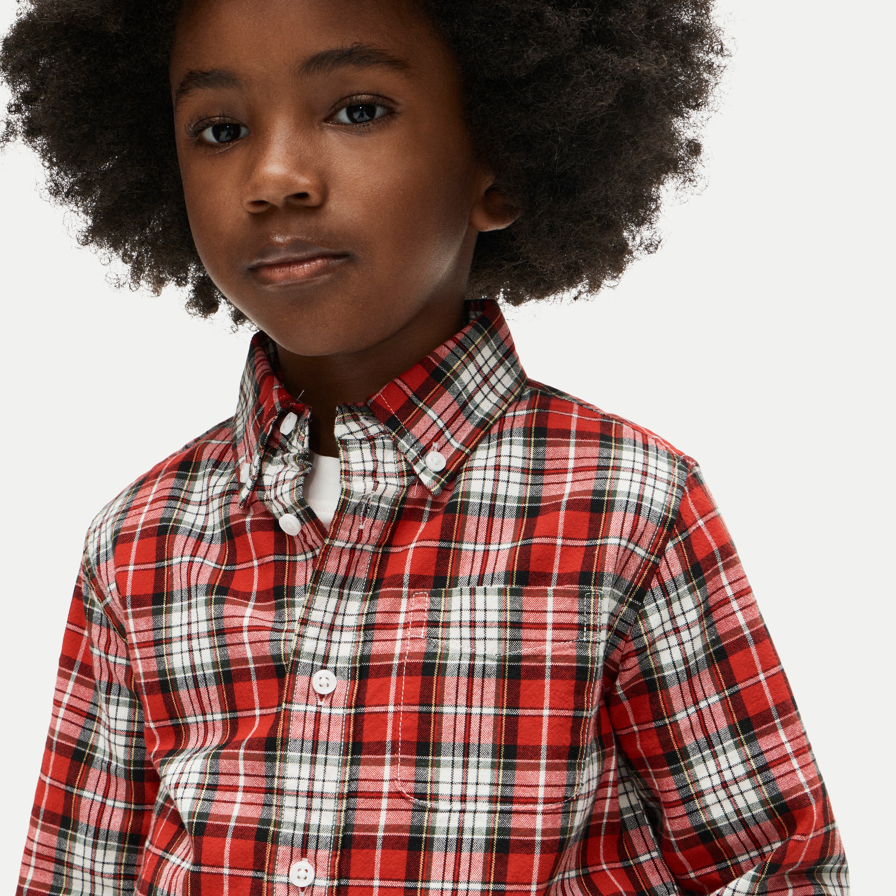 Kids' classic lightweight button-down shirt
