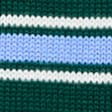 Kids' rugby sweater in cotton stripe GREEN IVORY MULTI