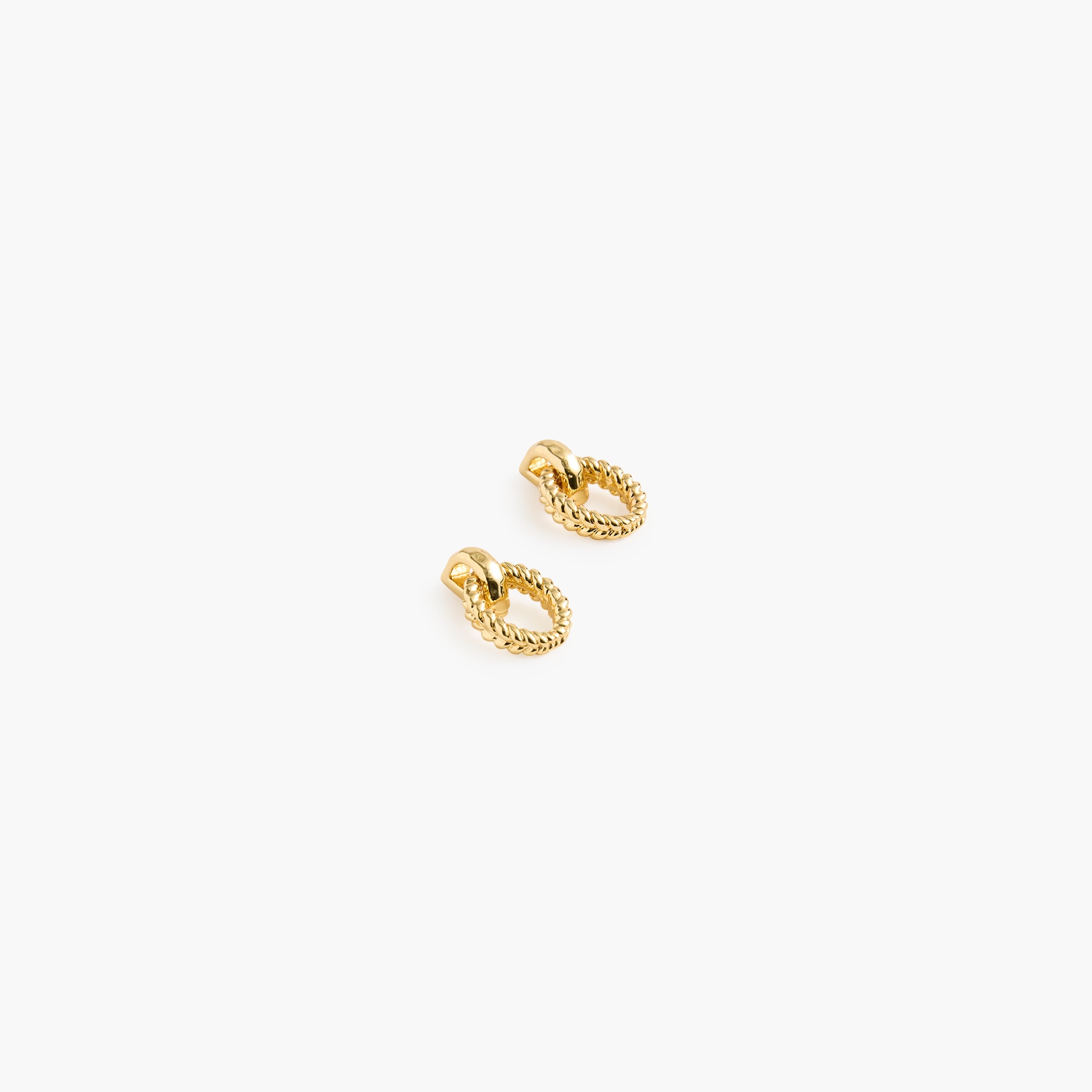 Chain drop earrings