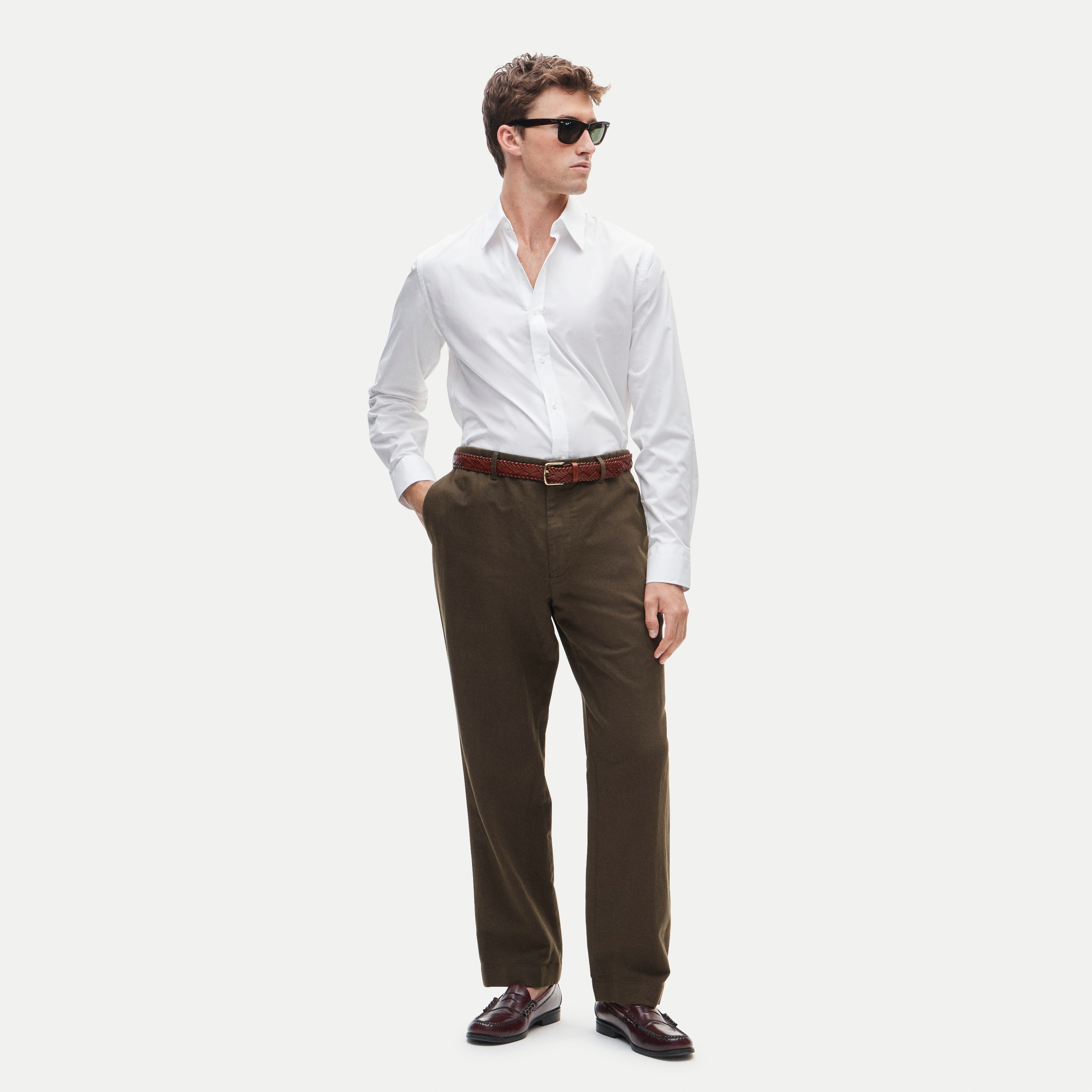 Ludlow Premium cotton dress shirt