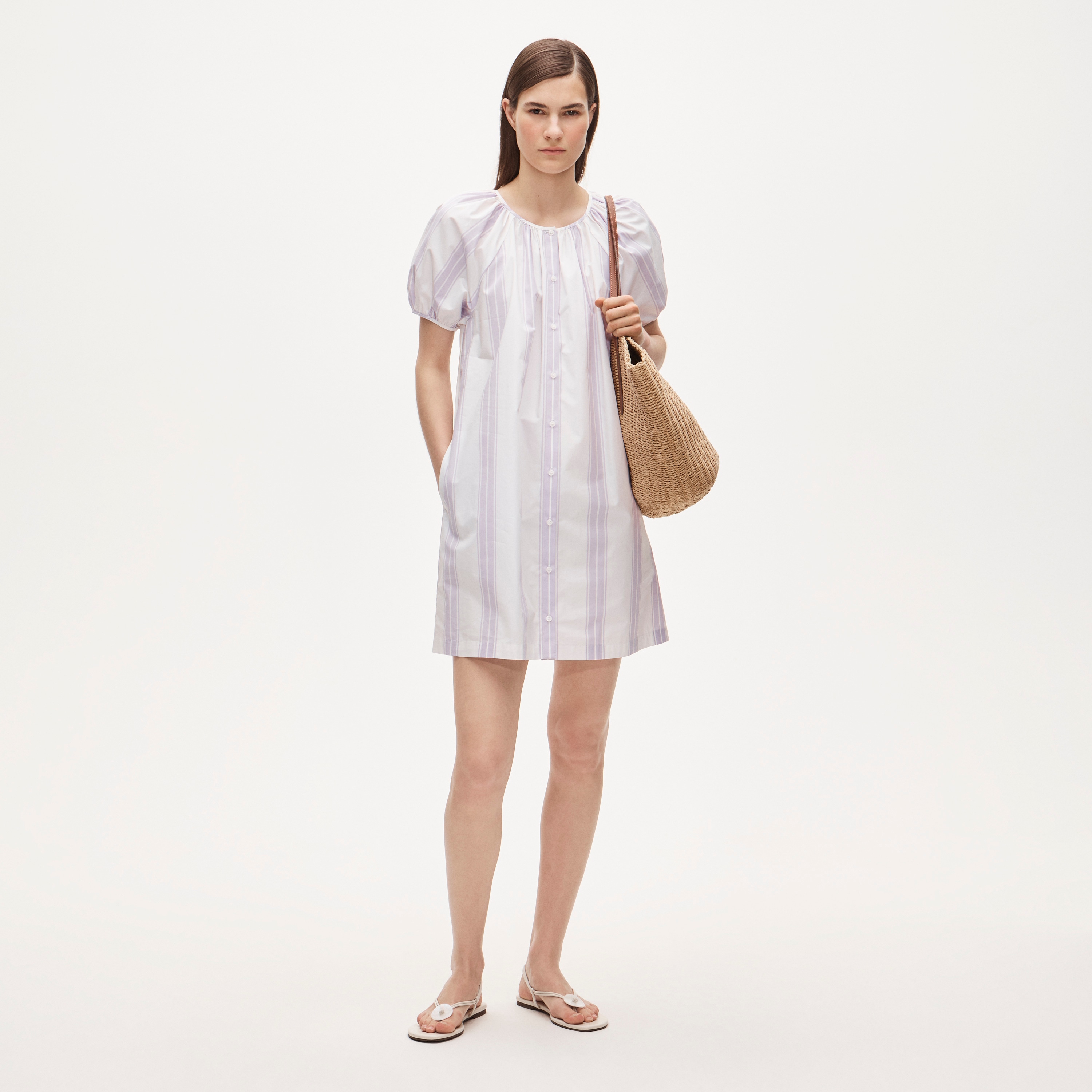pleated popover dress Popover Sweater Dress