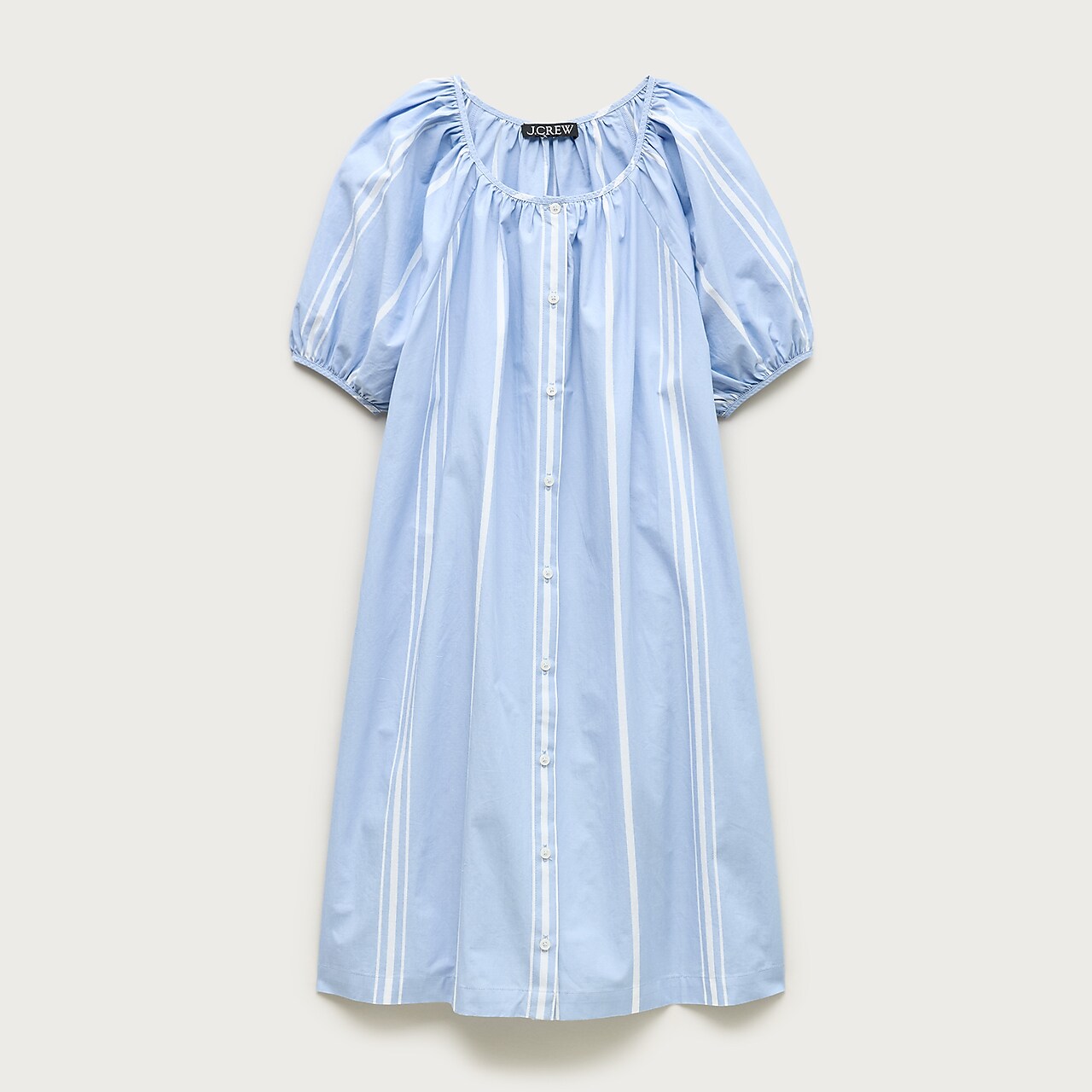 j crew light blue dress Dresses Color:Steel_Grey Structured A-Line Midi Dress flow-publish-backfilled
