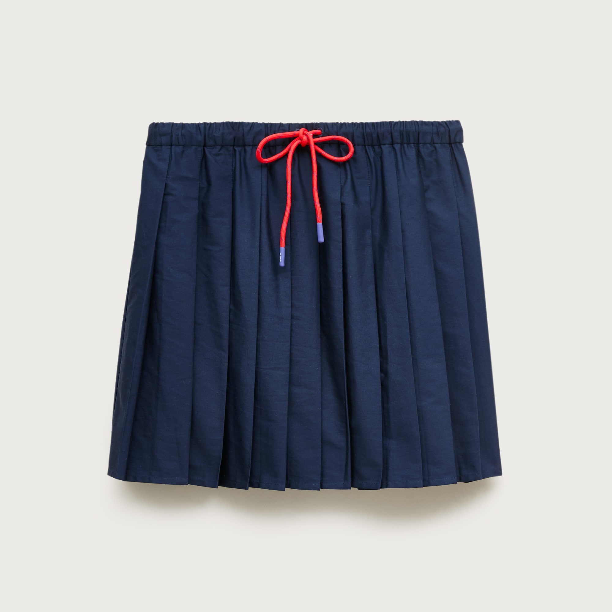 Paracord Pleated Mini Skirt For Women | J.Crew