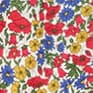 Scoopback mini dress in Liberty&reg; floral fabric PETAL AND BUD MULTI