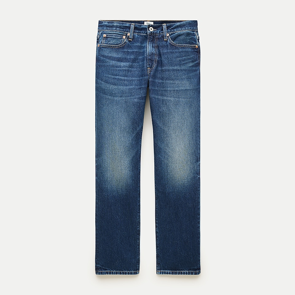 小物 RRL SELVEDGE DENIM & BUFFALO TIE SET Wallace & Barnes Straight-fit Jean In Japanese Raw Selvedge Denim