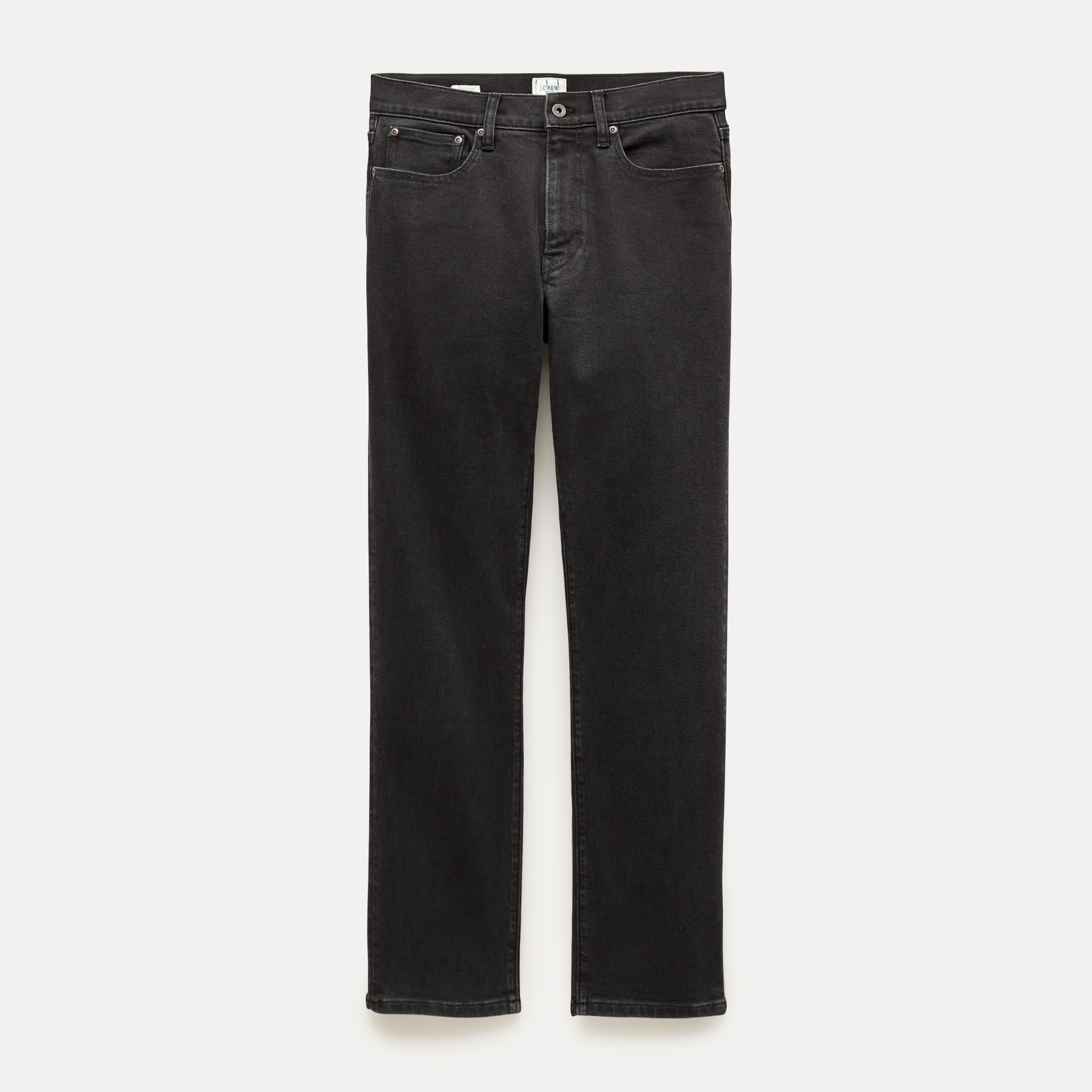 Athletic Straight-fit stretch jean in black wash