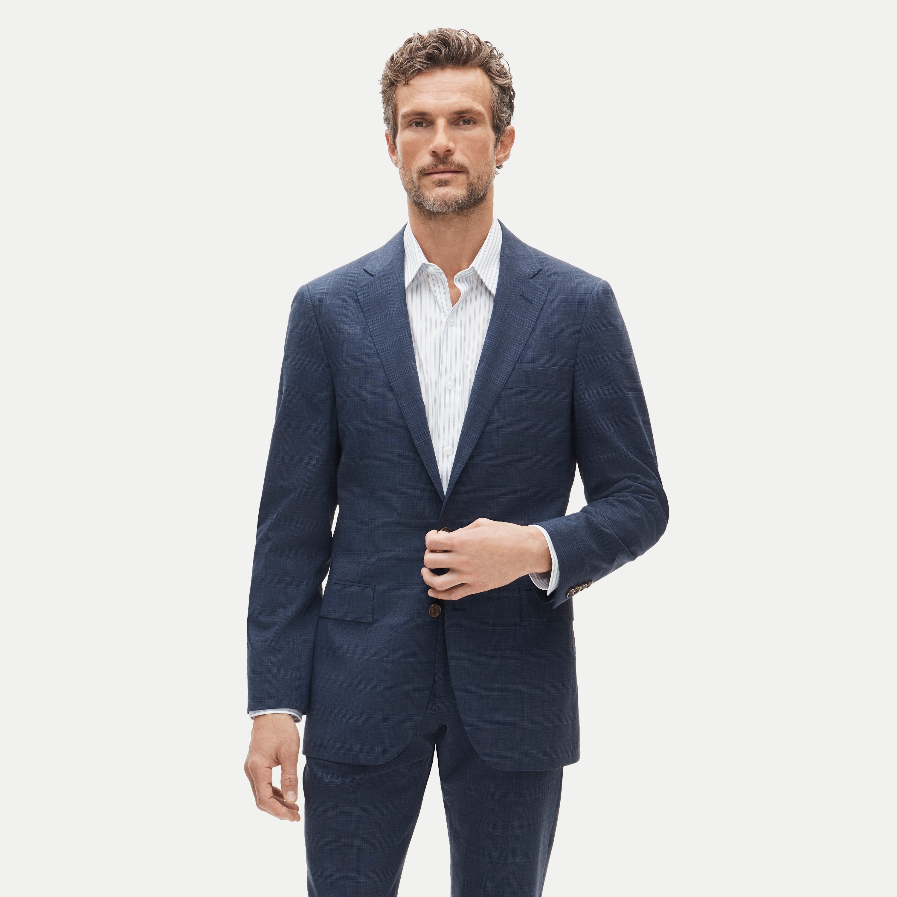 Ludlow Traveler Slim-fit suit jacket in Italian stretch wool blend