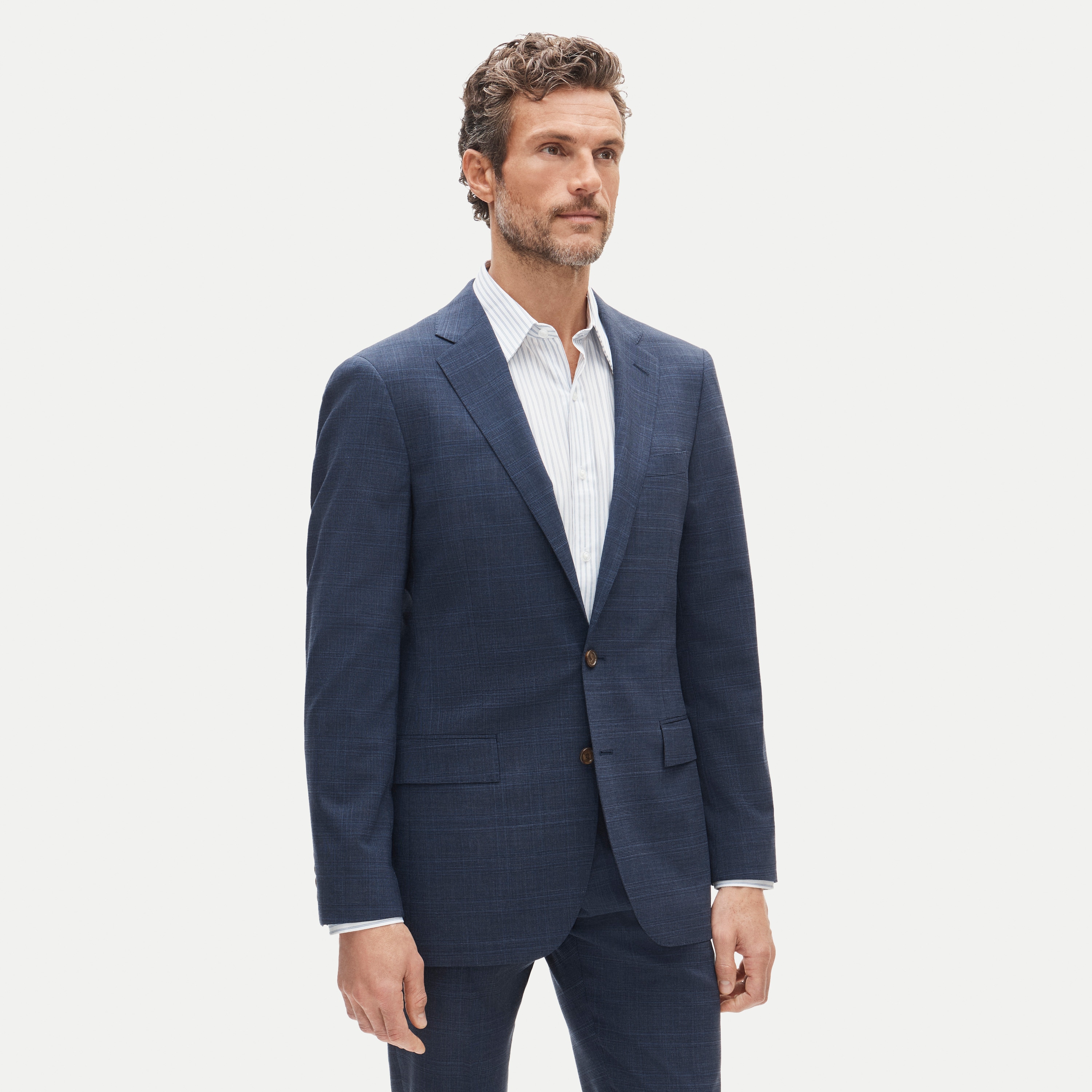 Ludlow Traveler Slim-fit suit jacket in Italian stretch wool blend