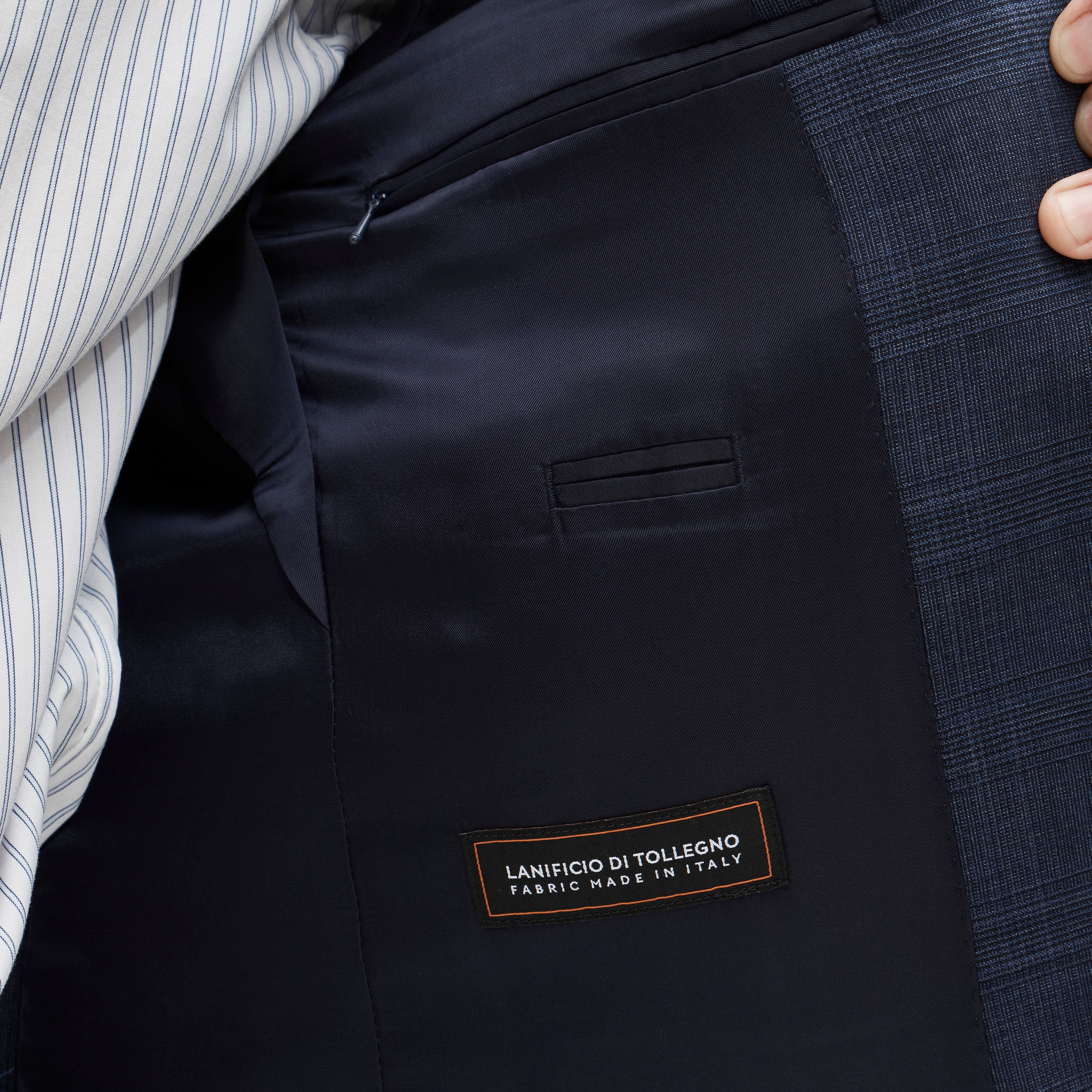 Ludlow Traveler Slim-fit suit jacket in Italian stretch wool blend