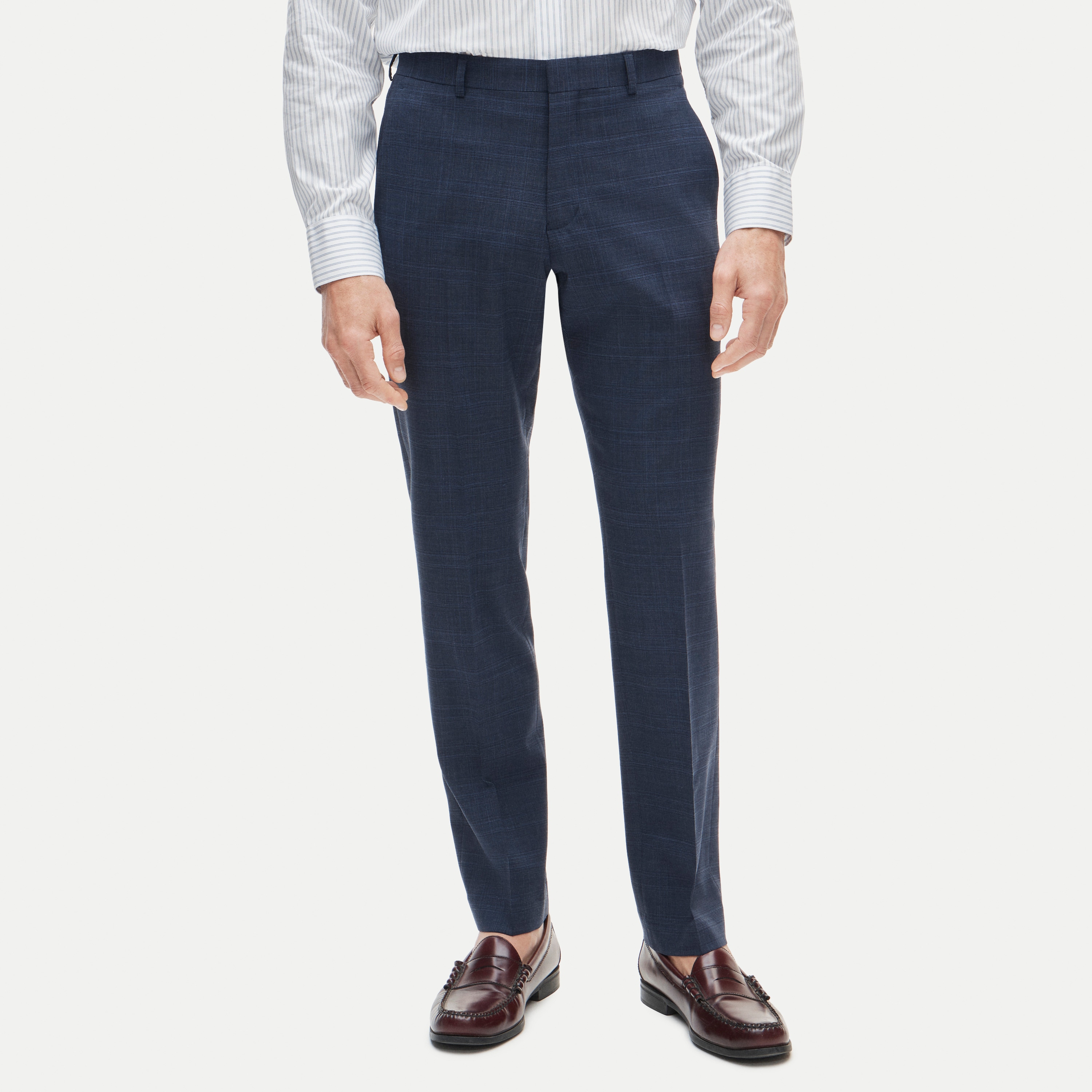 Ludlow Traveler Slim-fit suit pant in Italian stretch wool blend