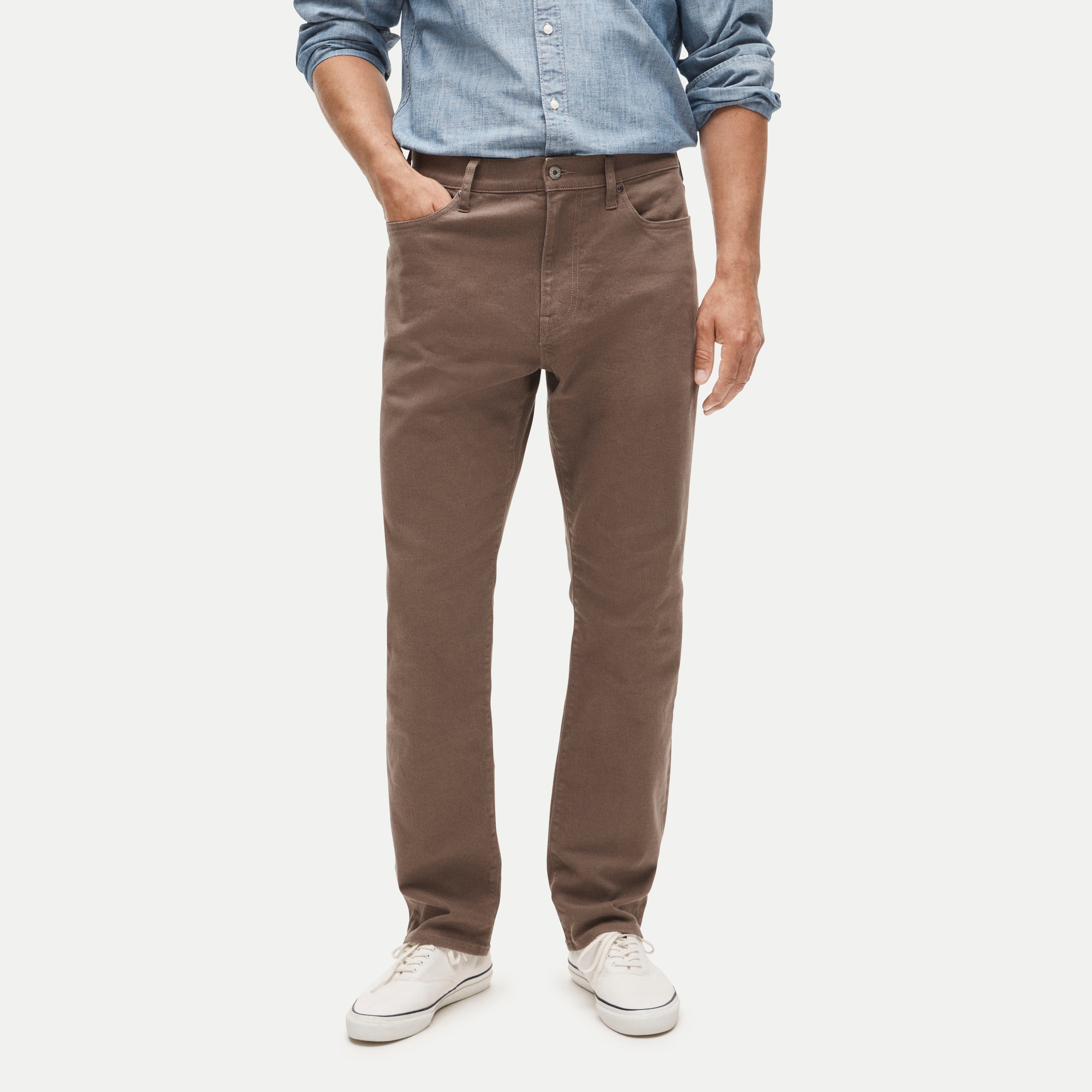 Athletic Straight-fit Bergen five-pocket pant