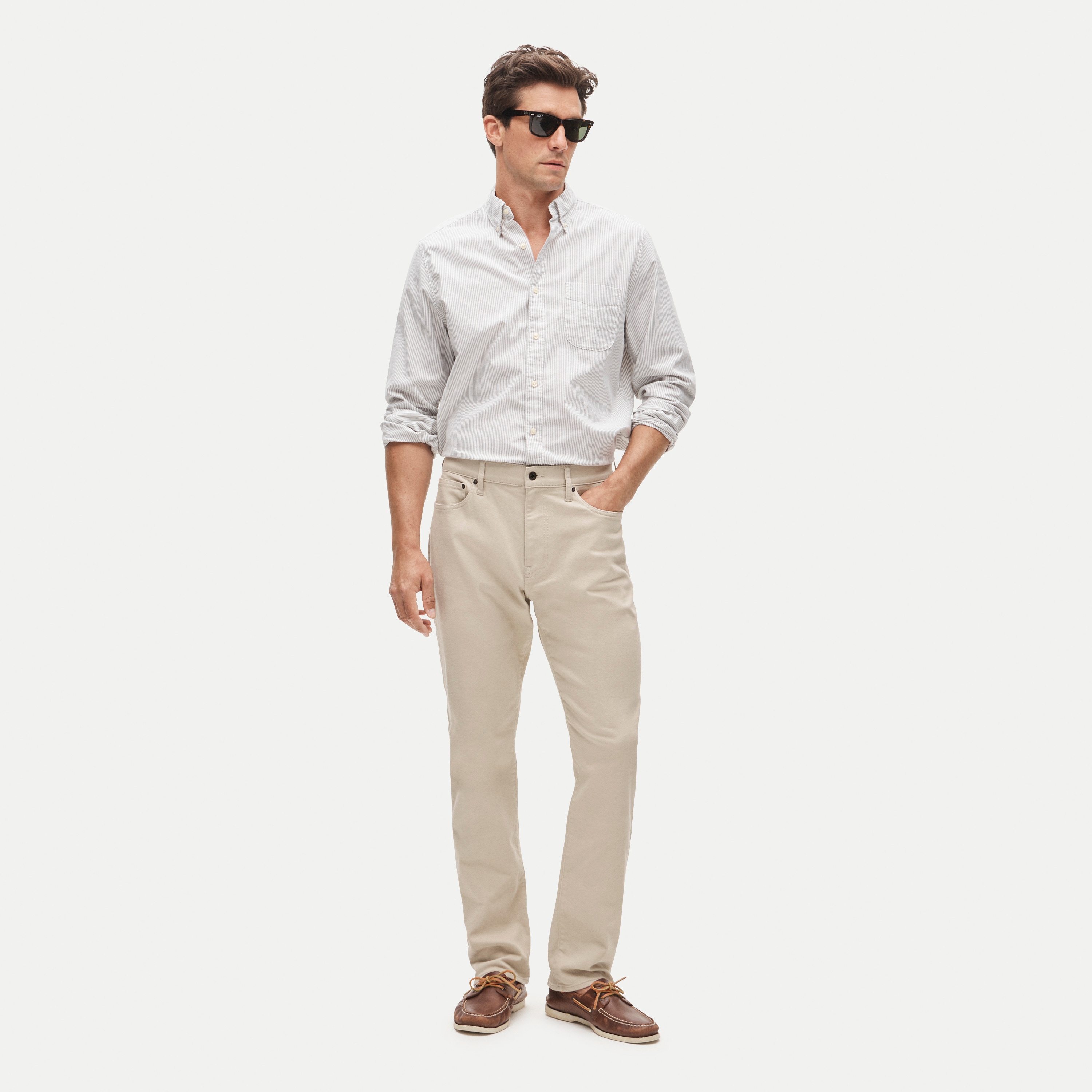 Athletic Straight-fit Bergen five-pocket pant - thumbnail 2