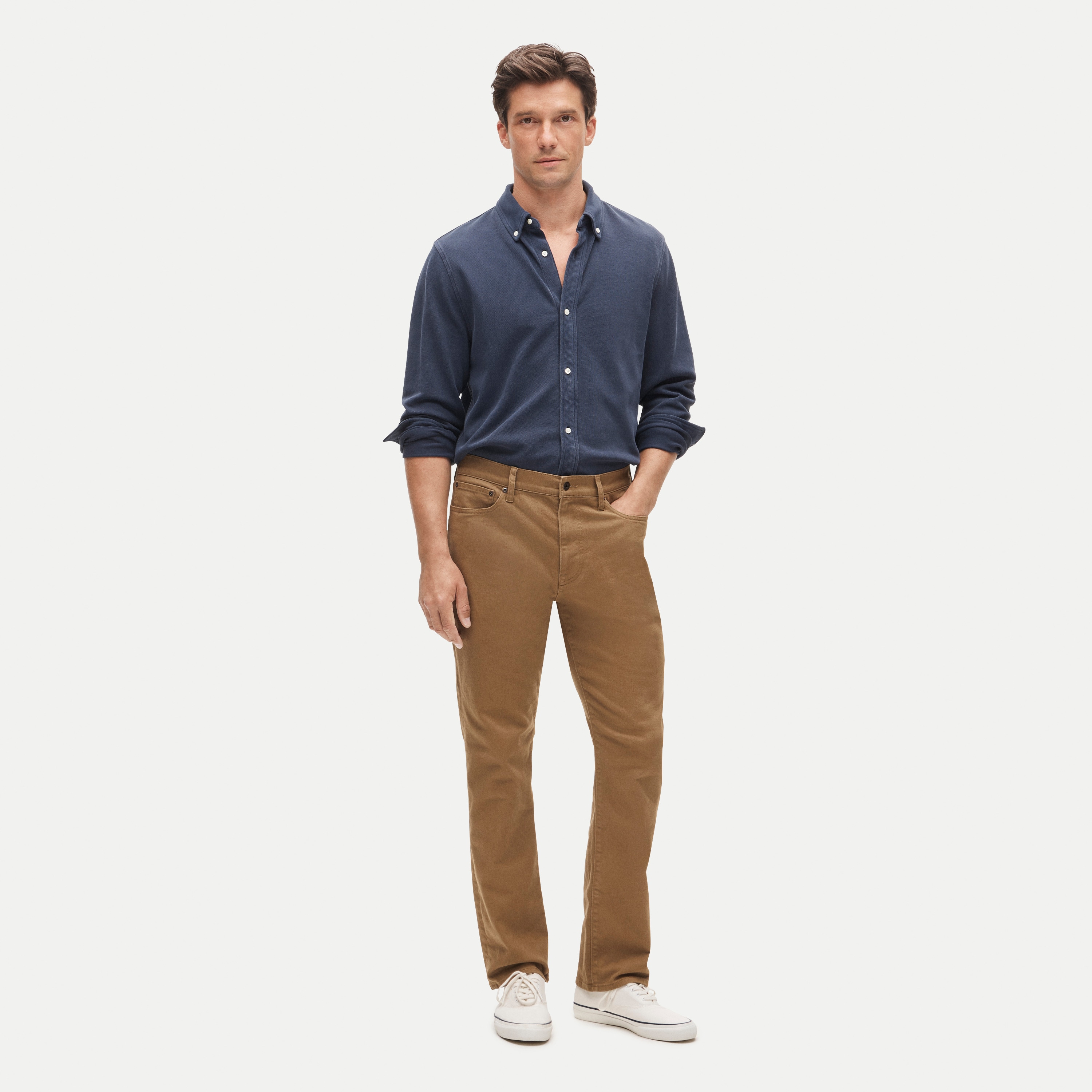 Athletic Straight-fit Bergen five-pocket pant