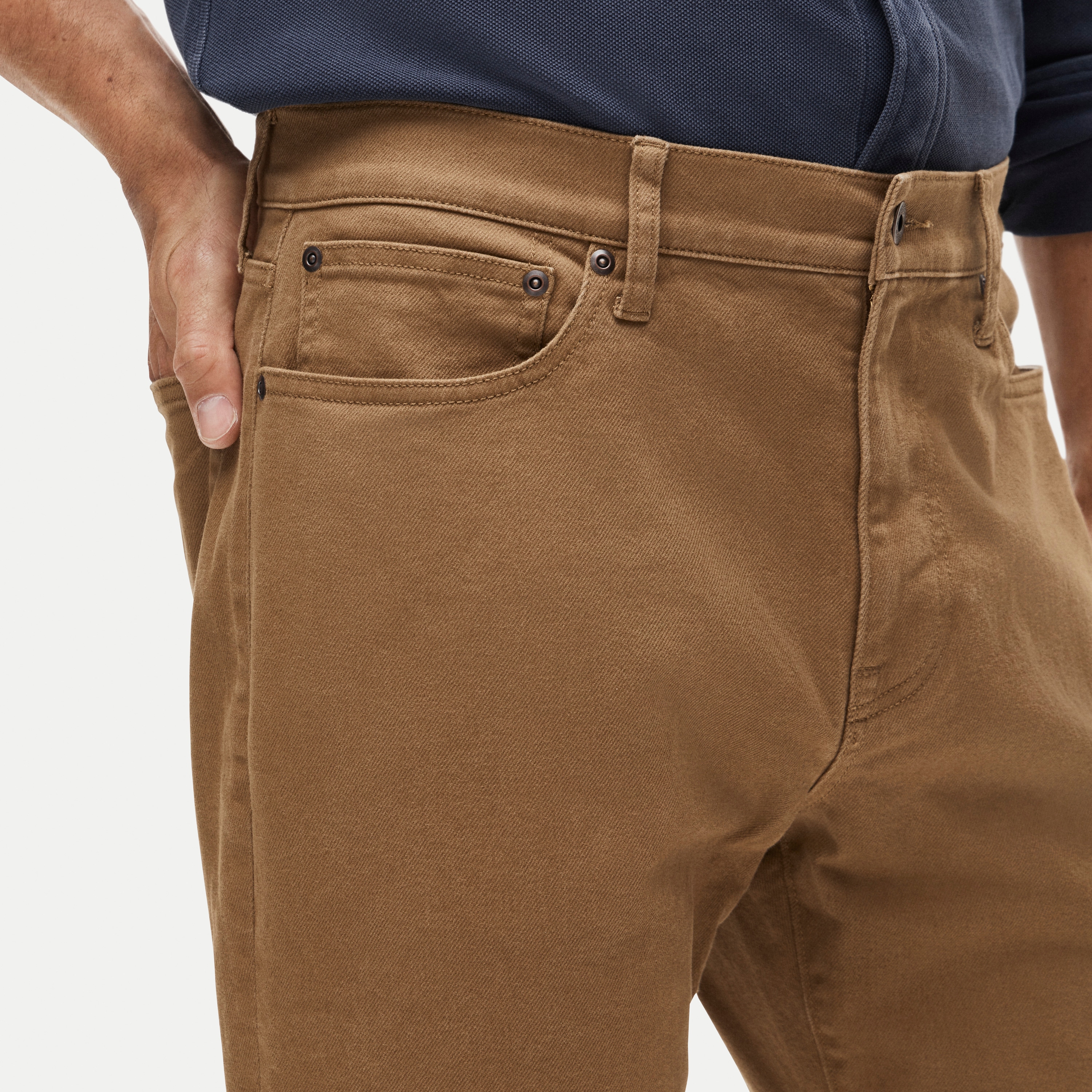 Athletic Straight-fit Bergen five-pocket pant