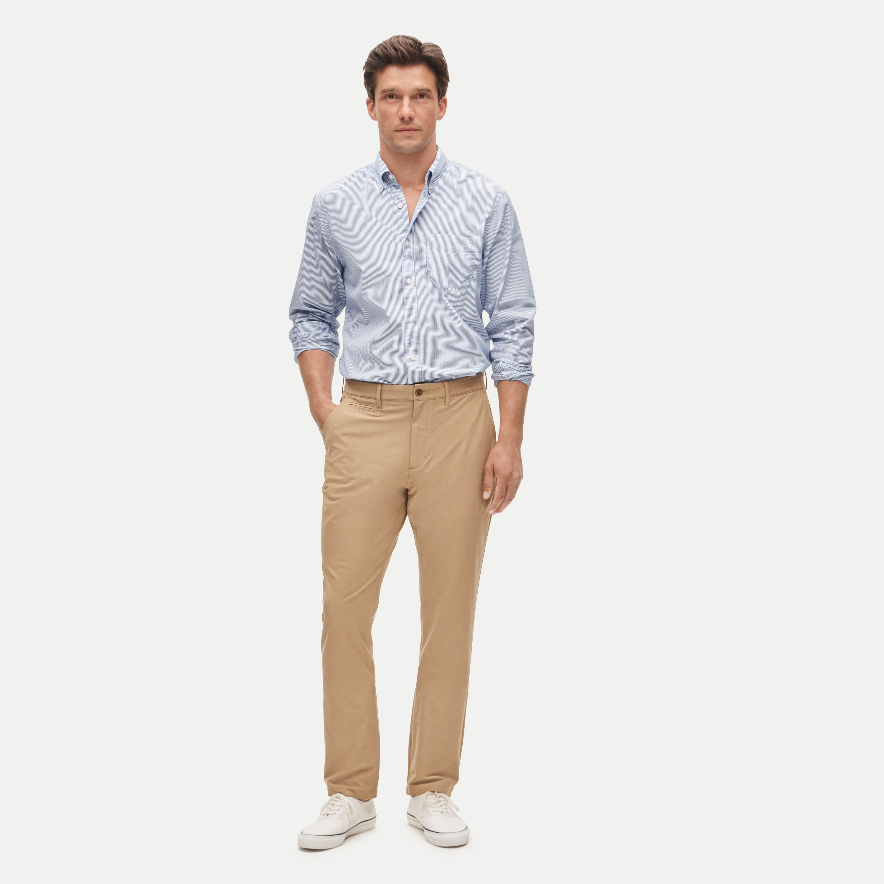 Athletic Straight-fit tech pant