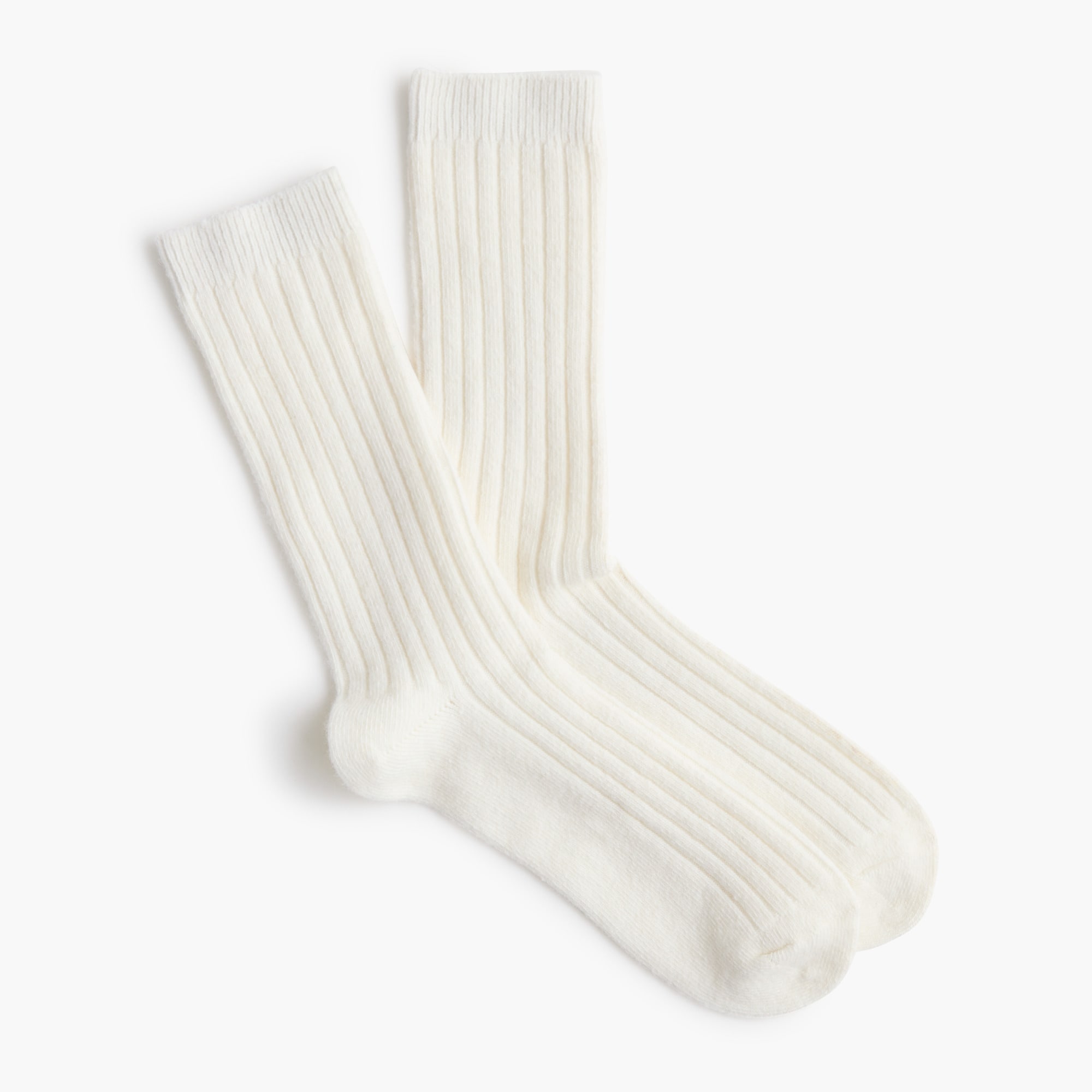 Ribbed trouser socks