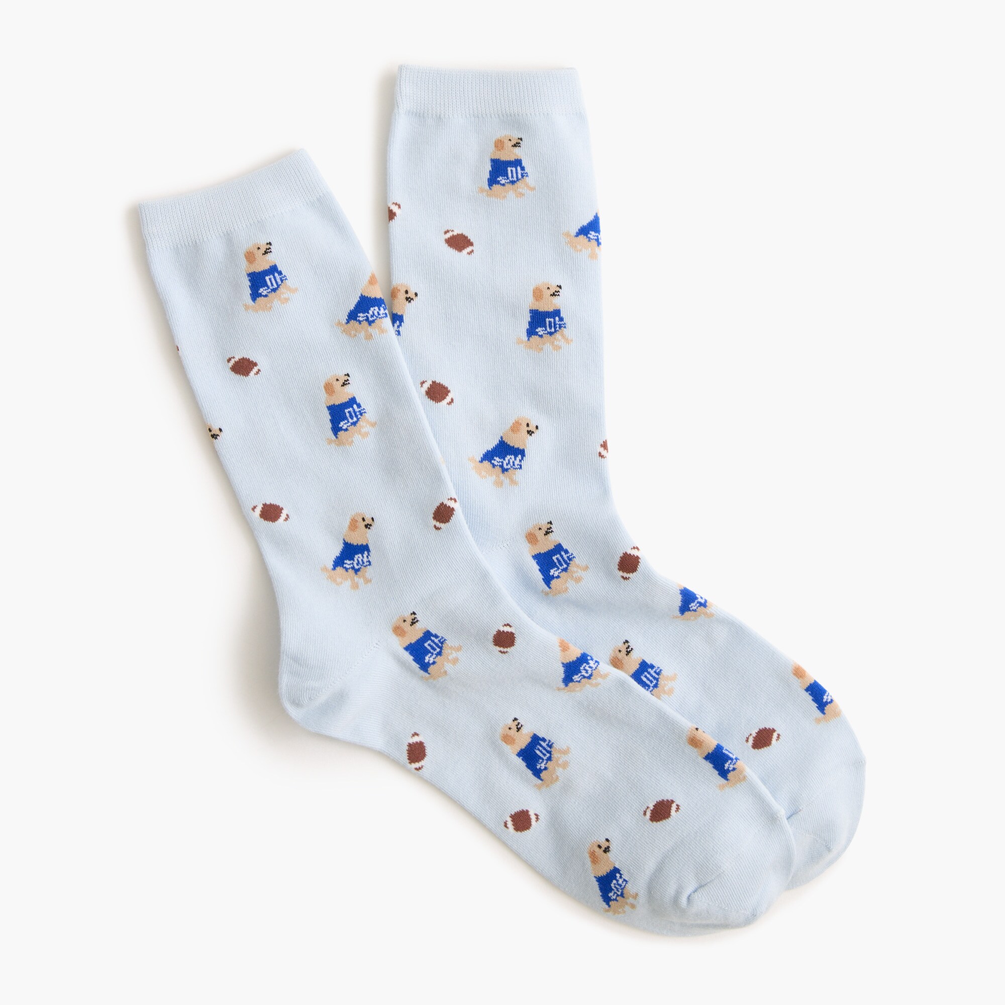 Football dogs trouser socks