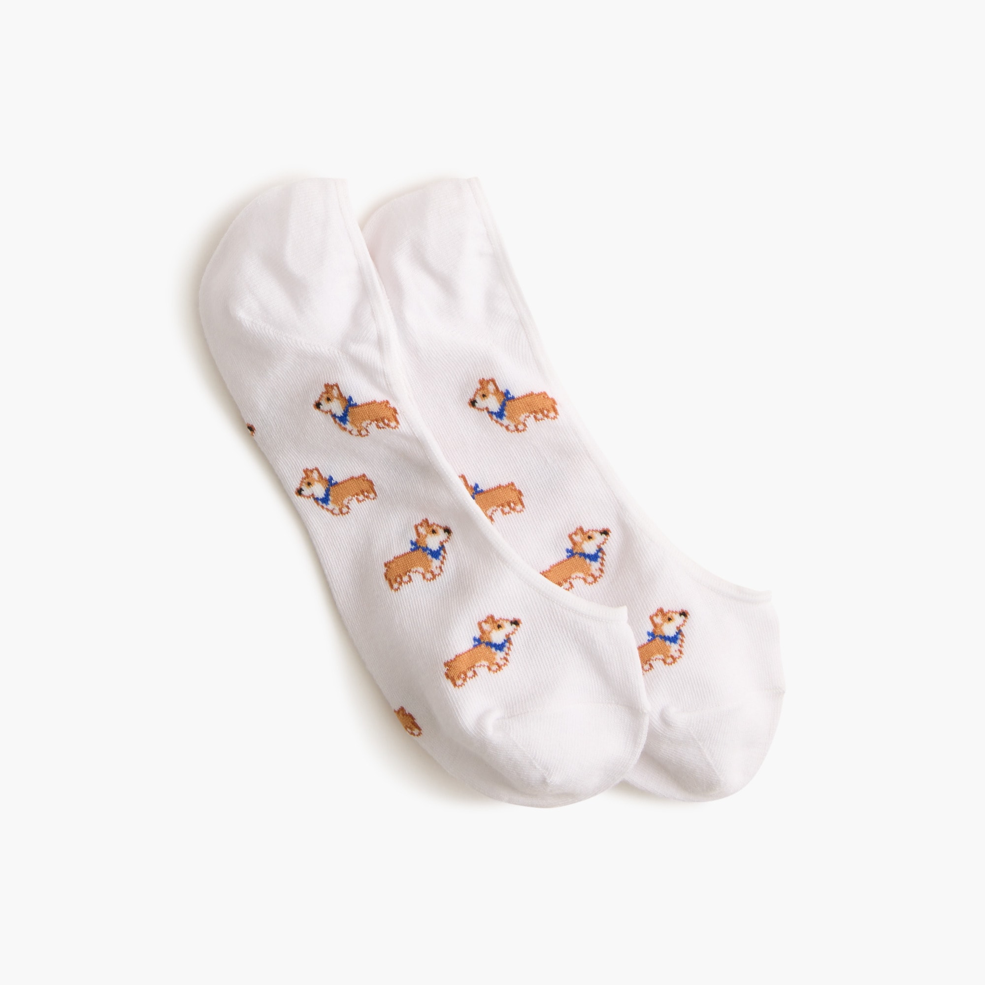 Corgi no-show socks
