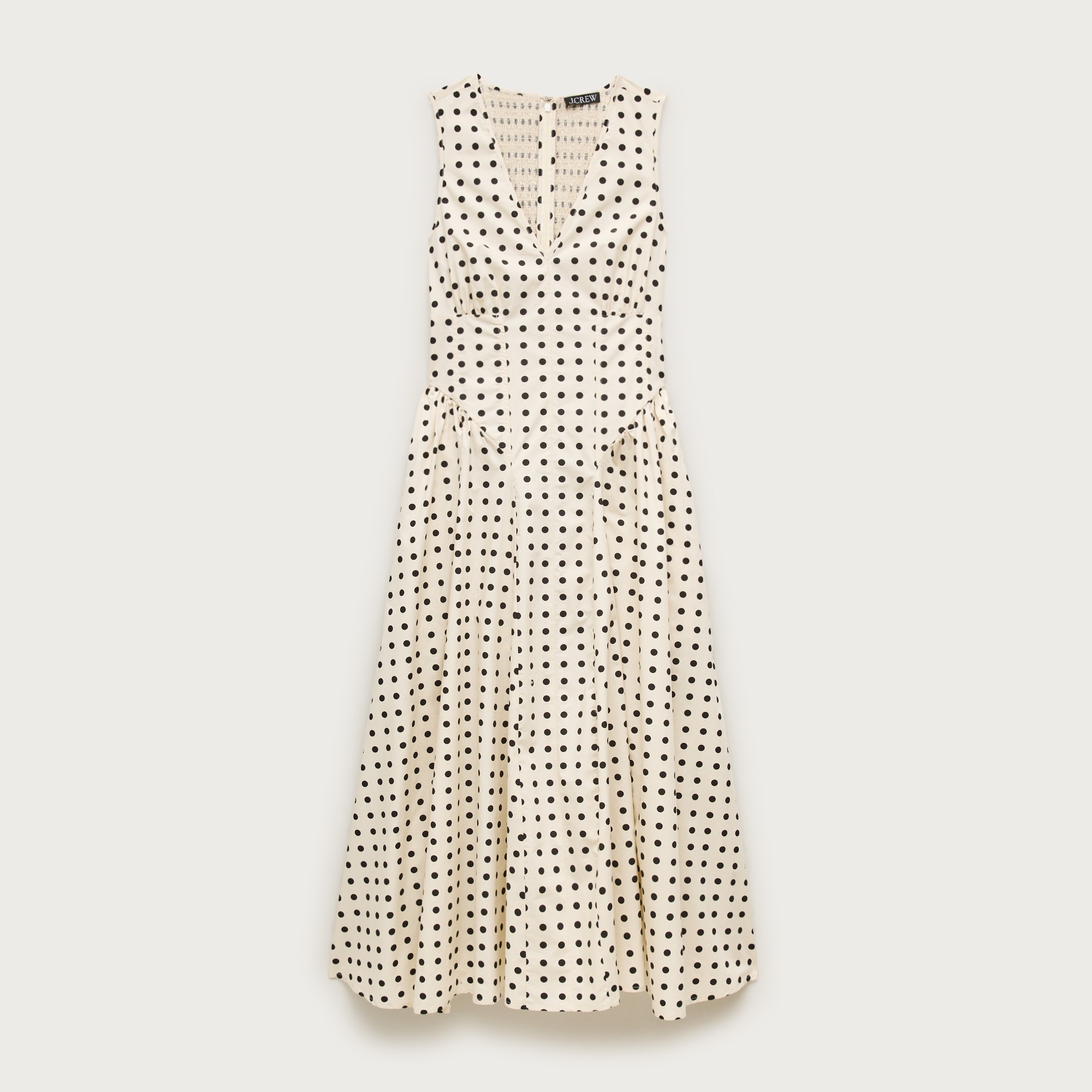 j crew petite formal dresses V-neck Dress In Dot Print For Women